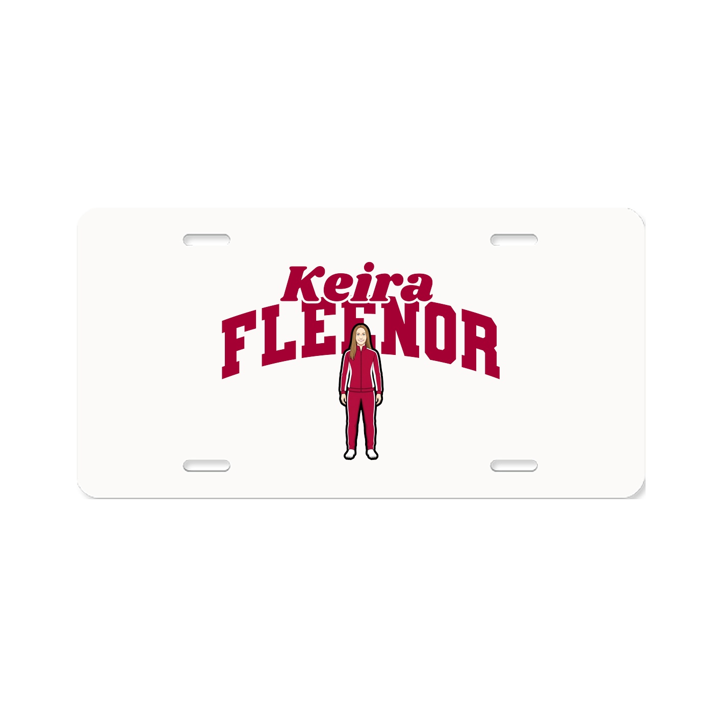 License Plate — Signature Arch in Classic