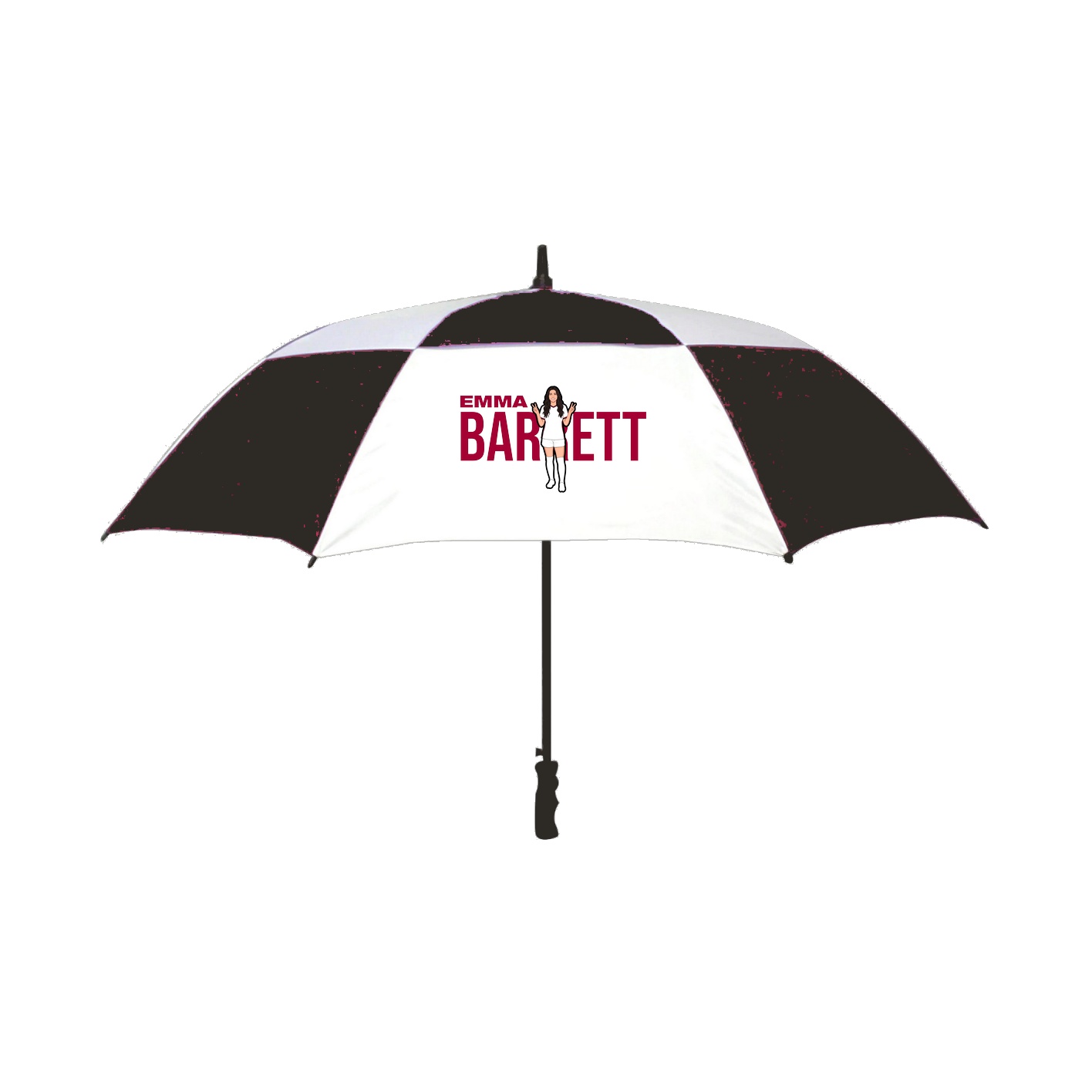 Golf Umbrella — Player Name in Black