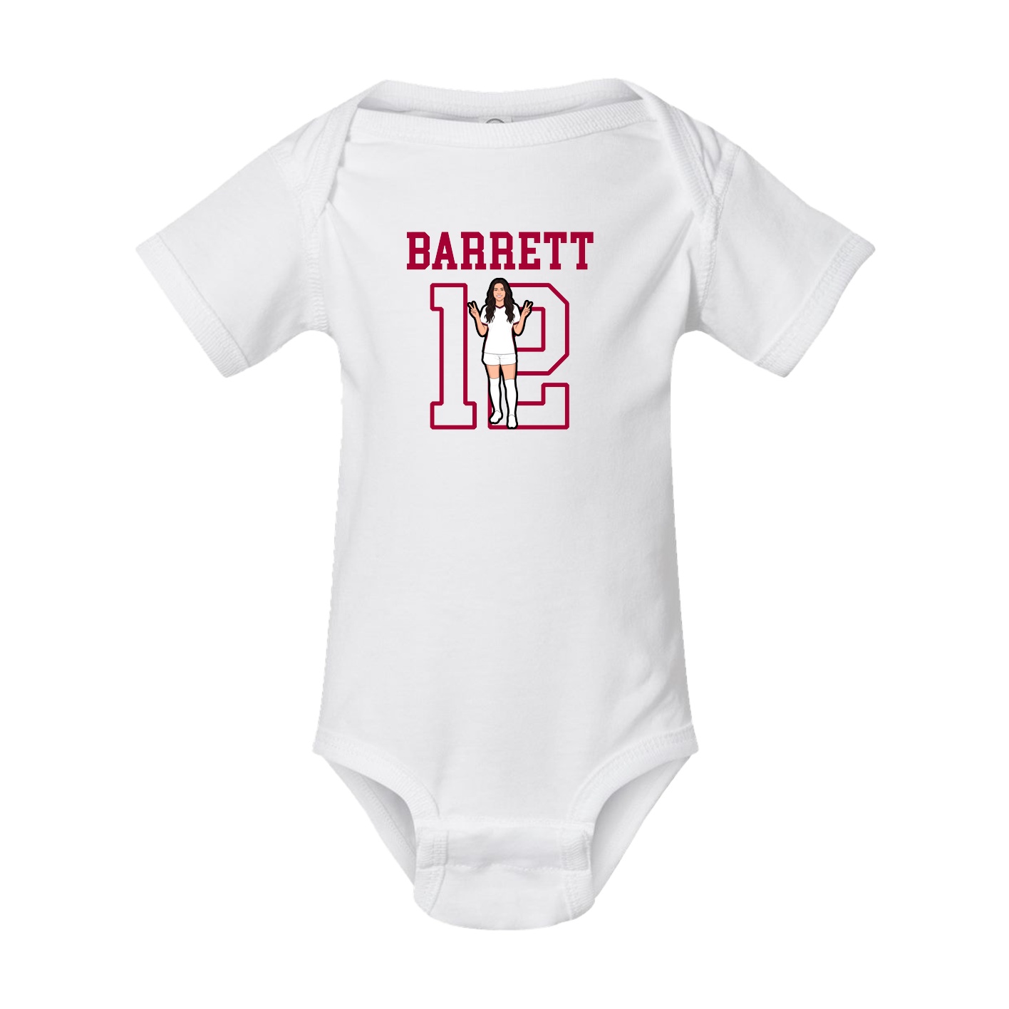 Baby Onesie — Shirsey in White