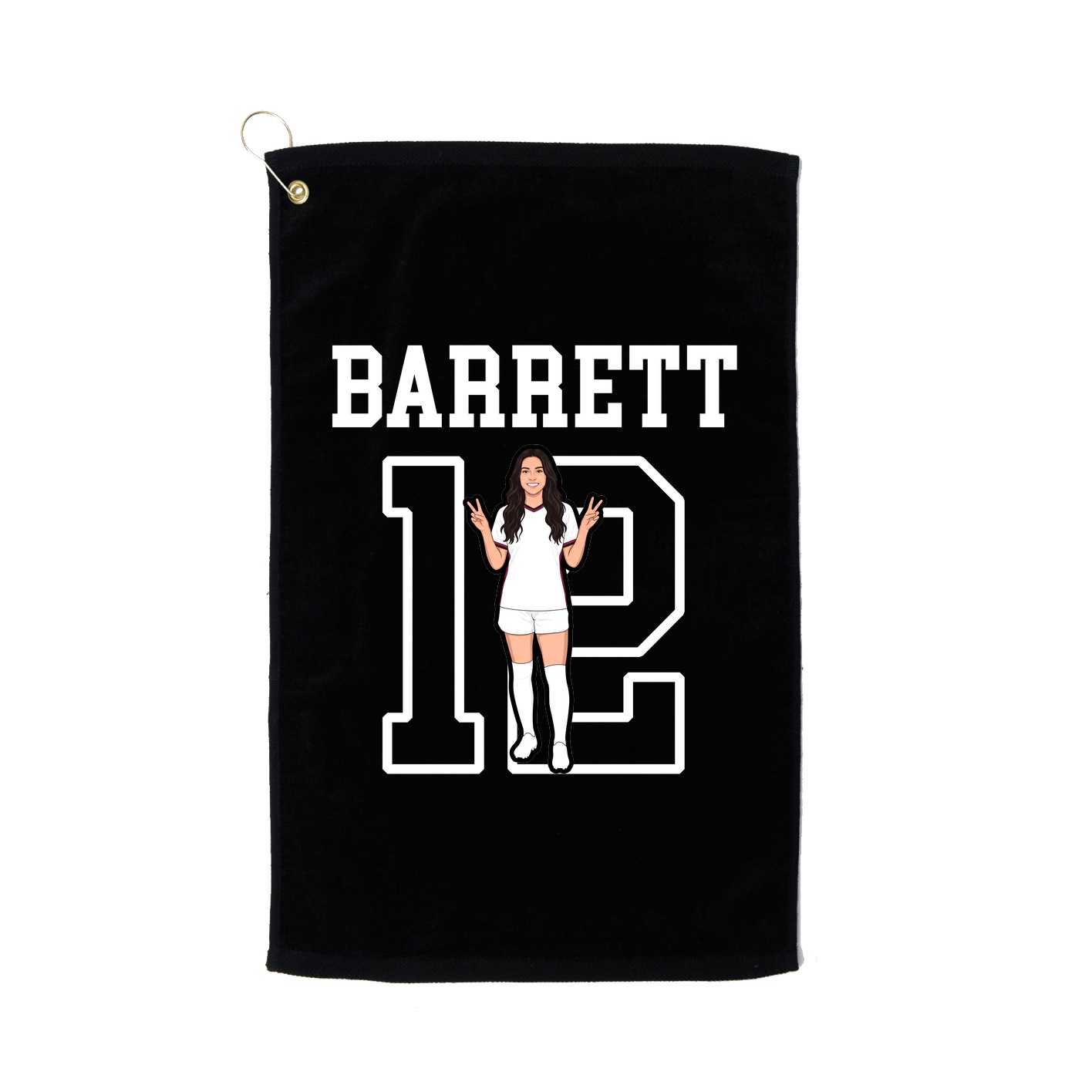 Golf Towel — Shirsey in Black