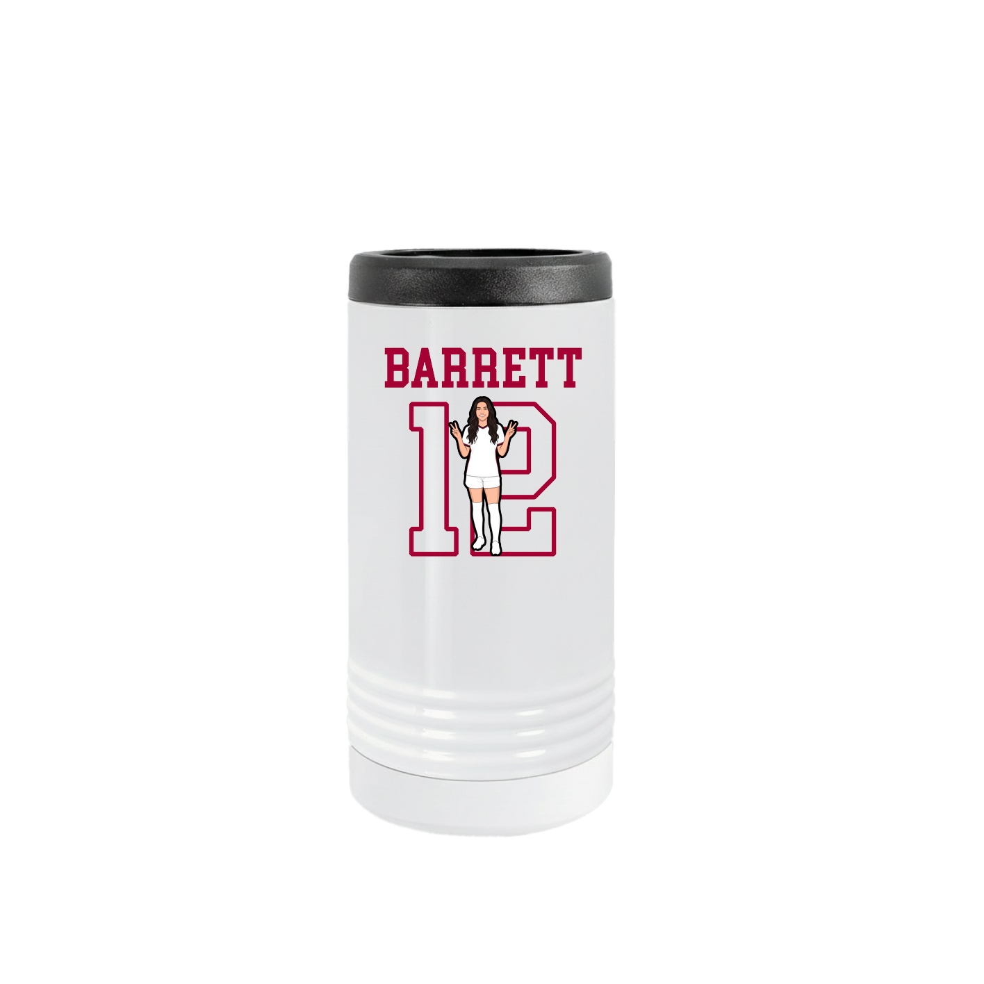 Slim Beverage Holder — Shirsey in White