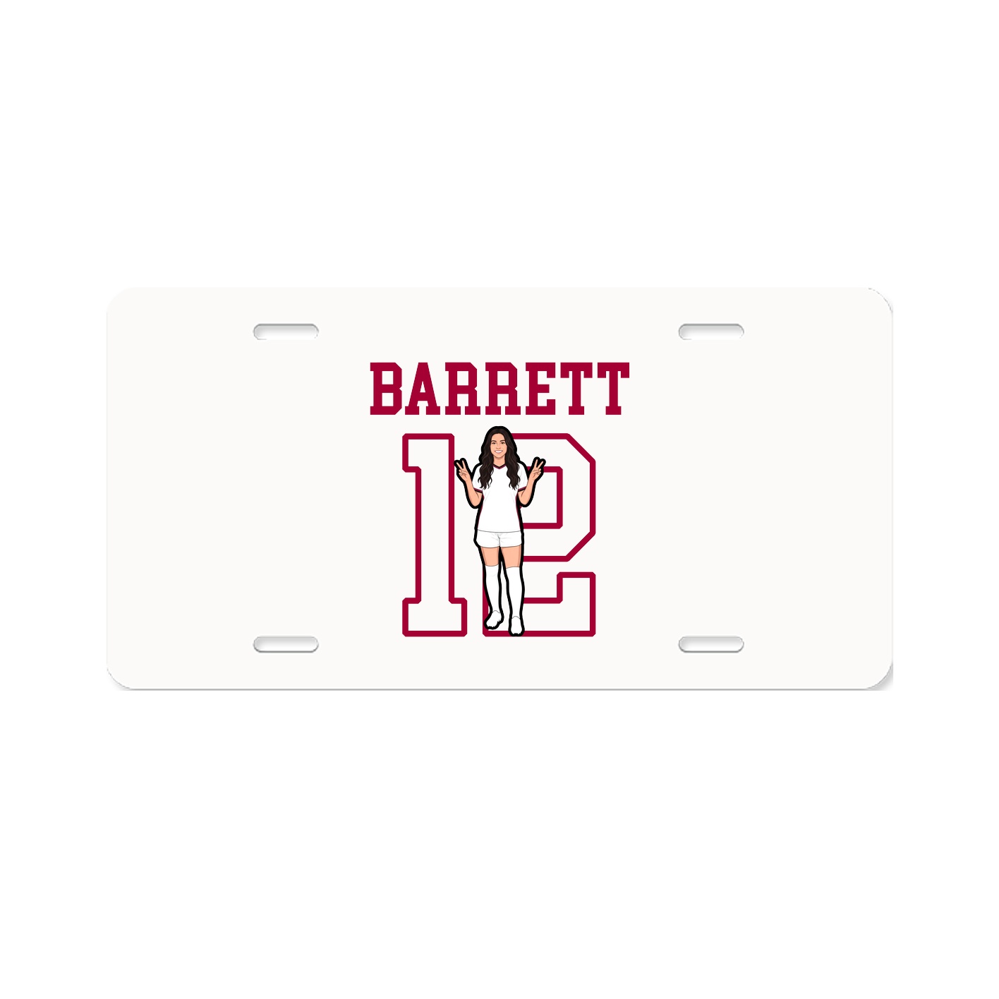License Plate — Shirsey in Classic