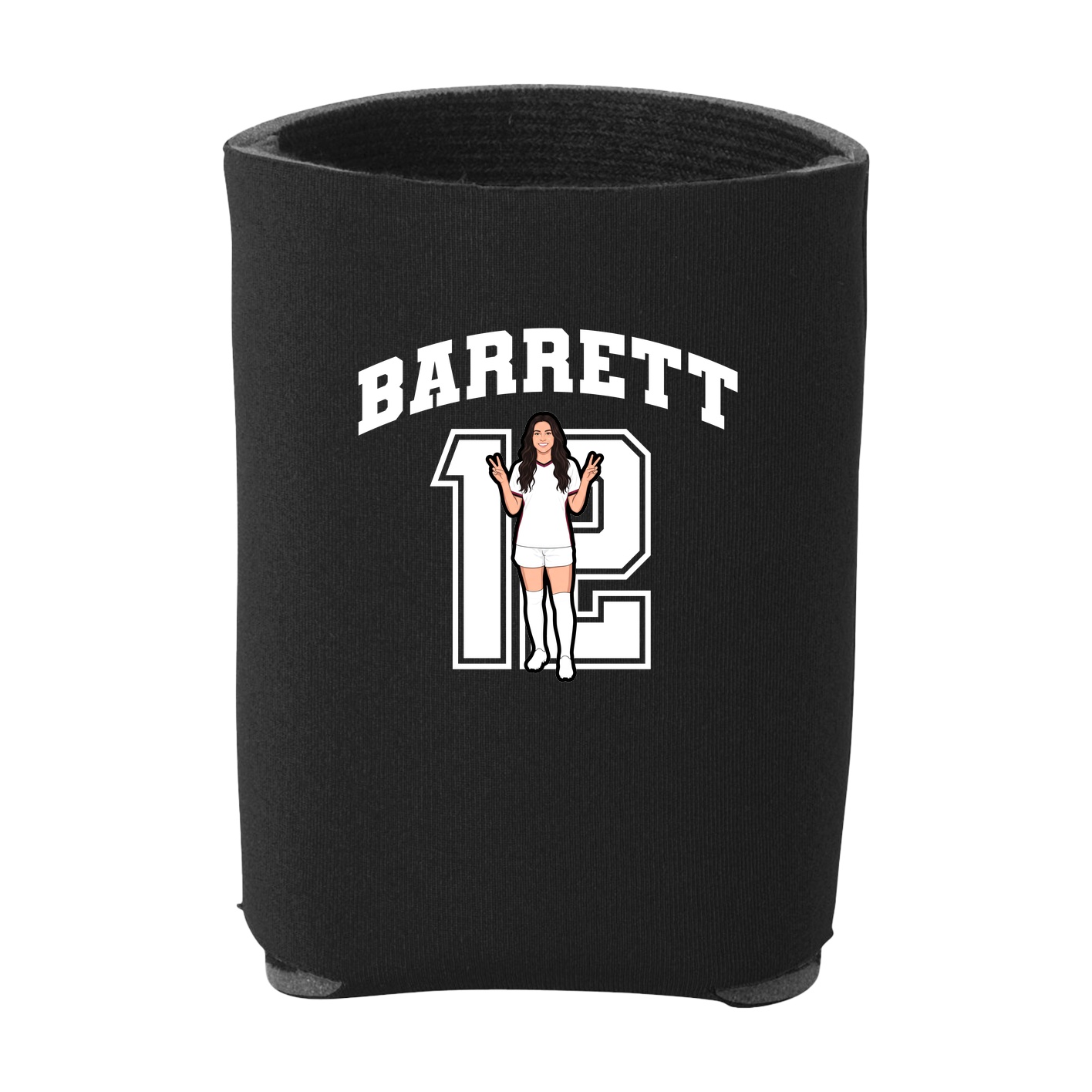 Can Holder — Number in Black