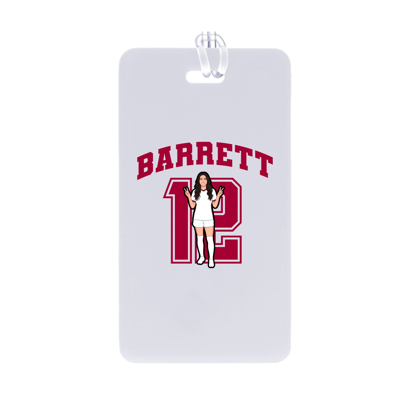 Bag Tag — Number in Classic