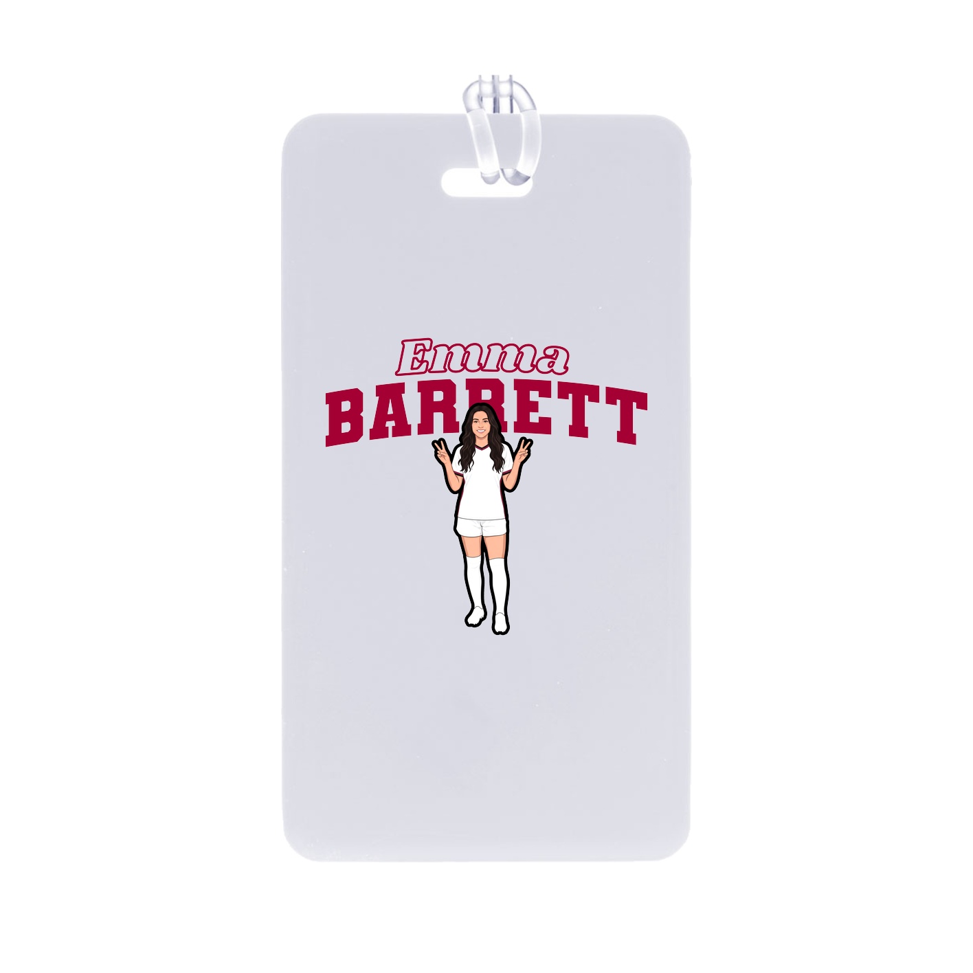 Bag Tag — Name Arch in Classic