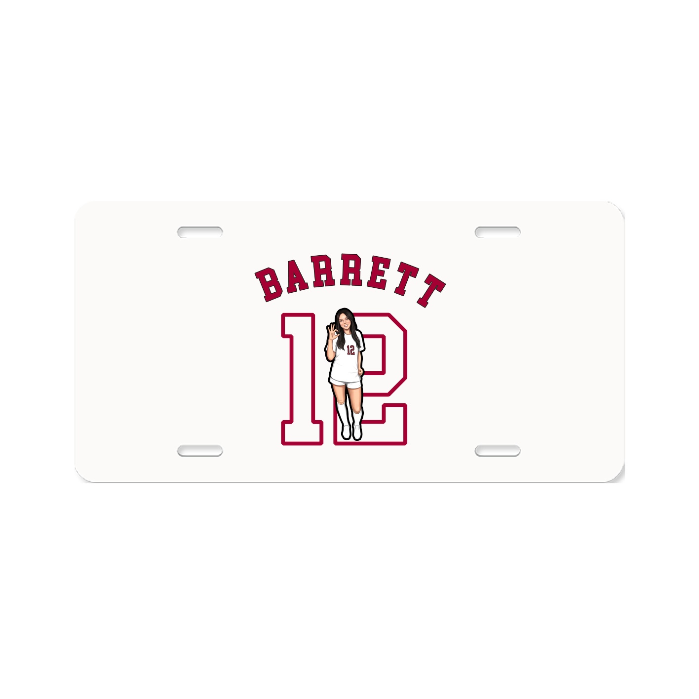 License Plate — Shirsey Arch in Classic