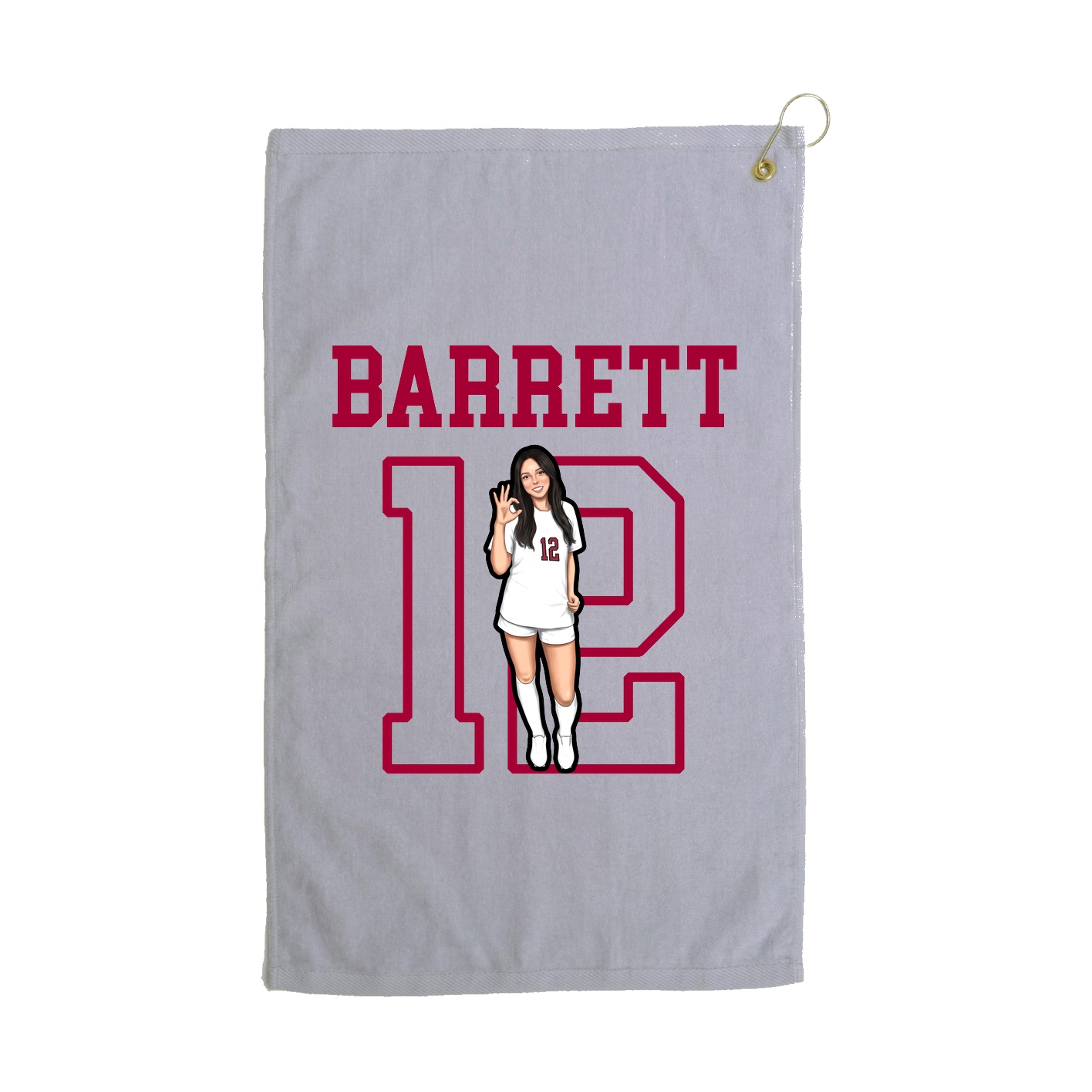 Golf Towel — Shirsey in Grey