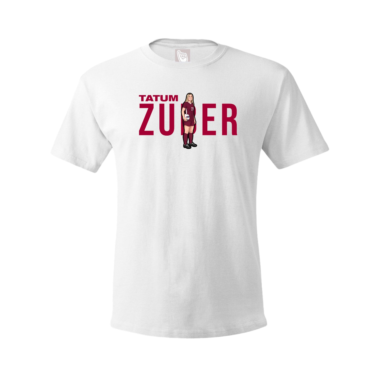 Tee — Player Name in White