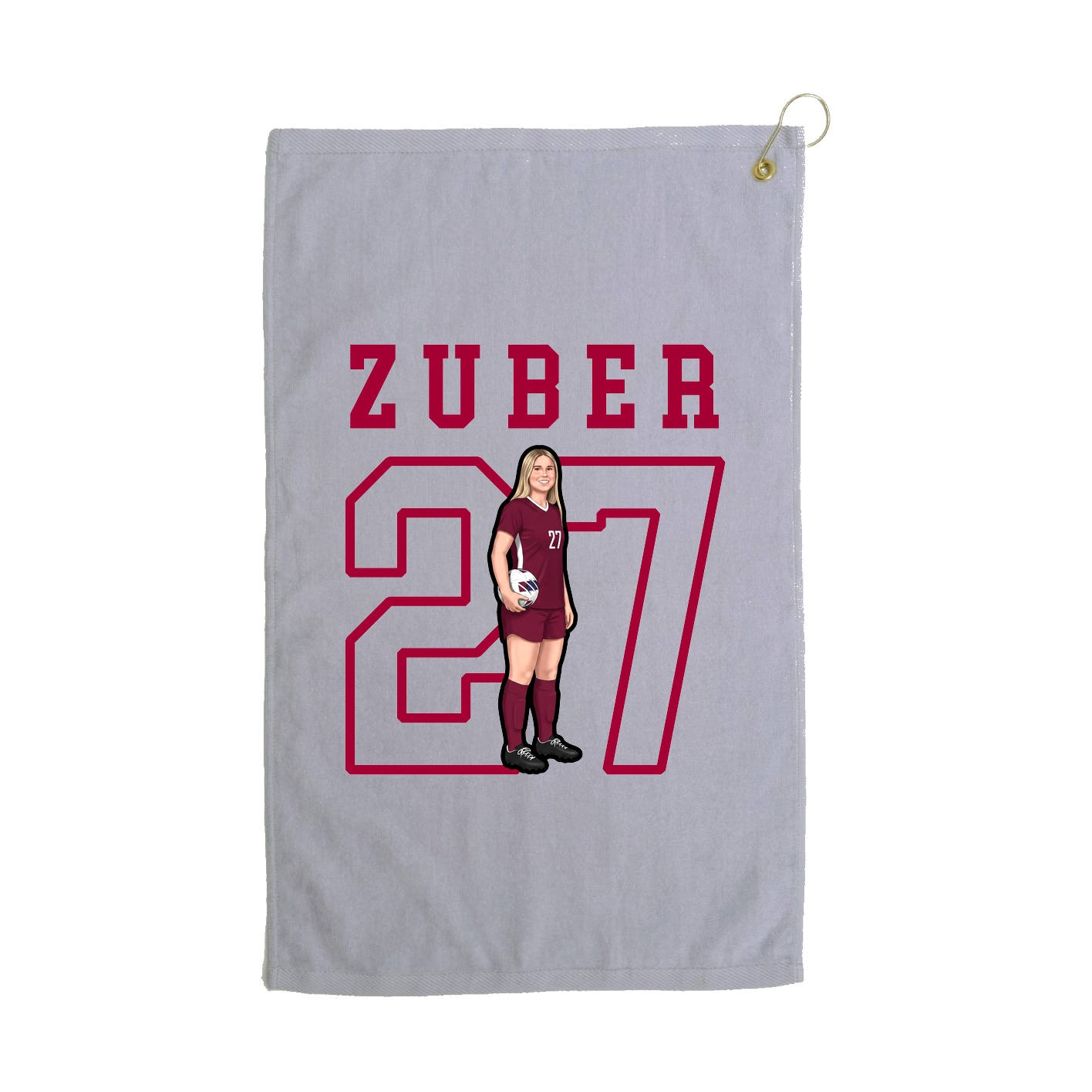 Golf Towel — Shirsey in Grey