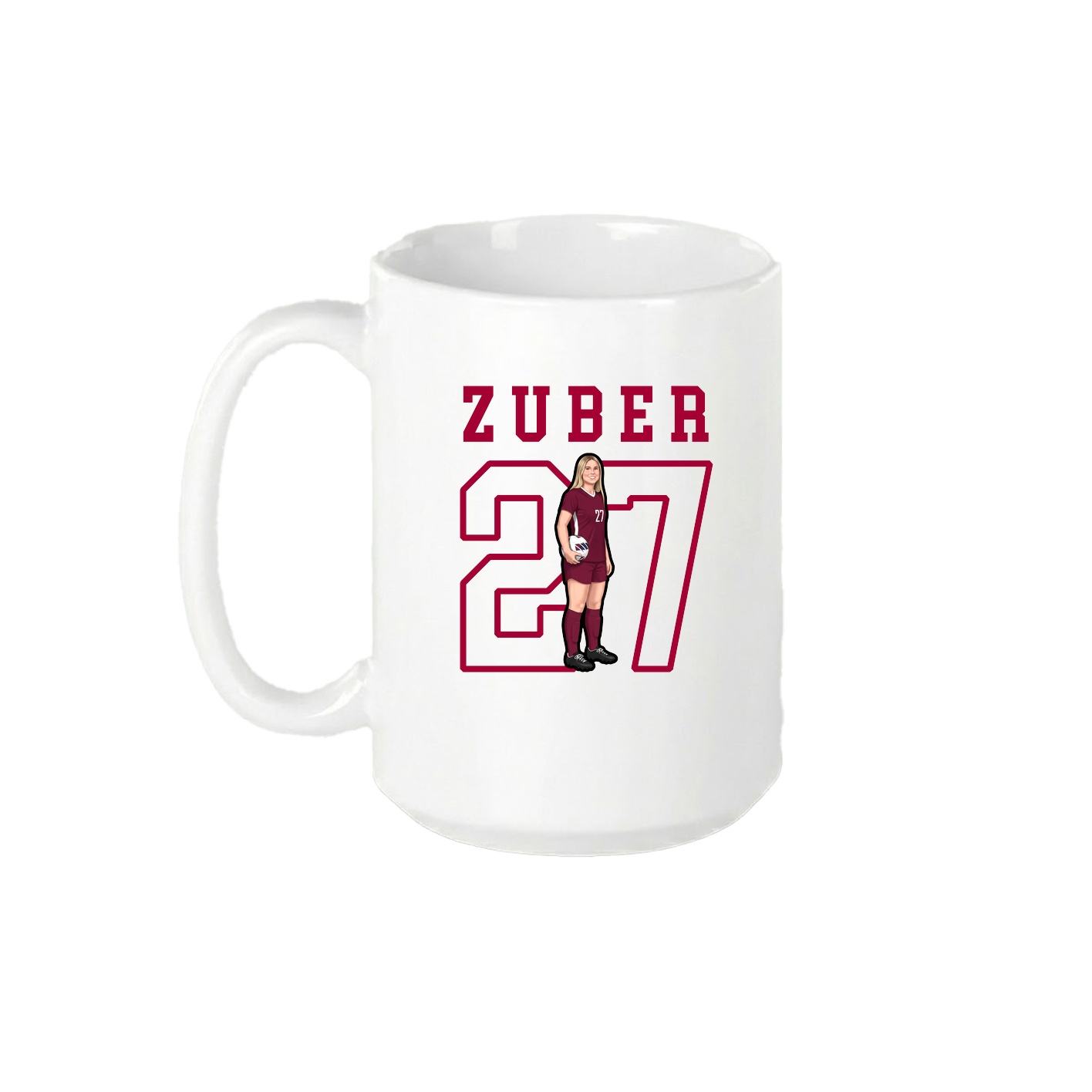 15oz Coffee Mug — Shirsey in White