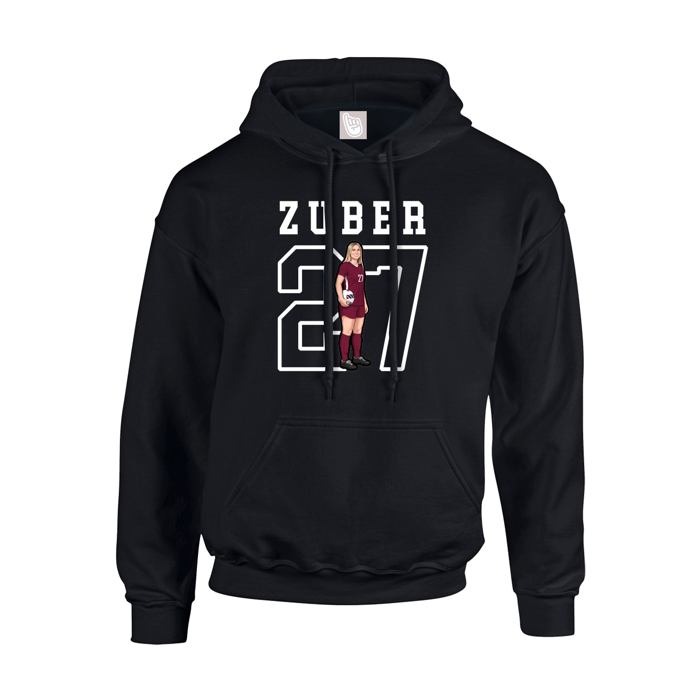 Youth Hoodie — Shirsey in Black