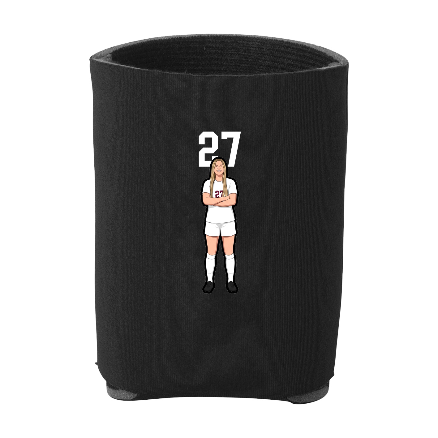 Can Holder — Number Top in Black