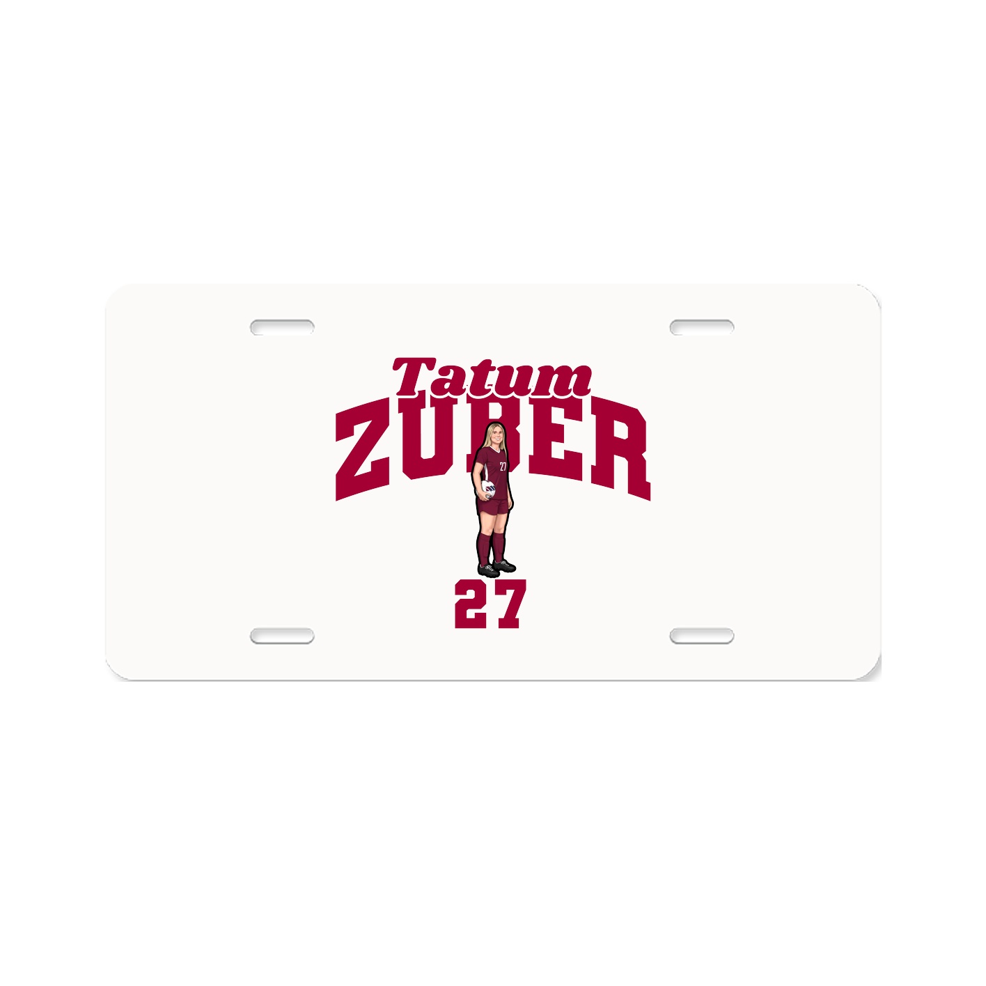 License Plate — Signature Arch in Classic