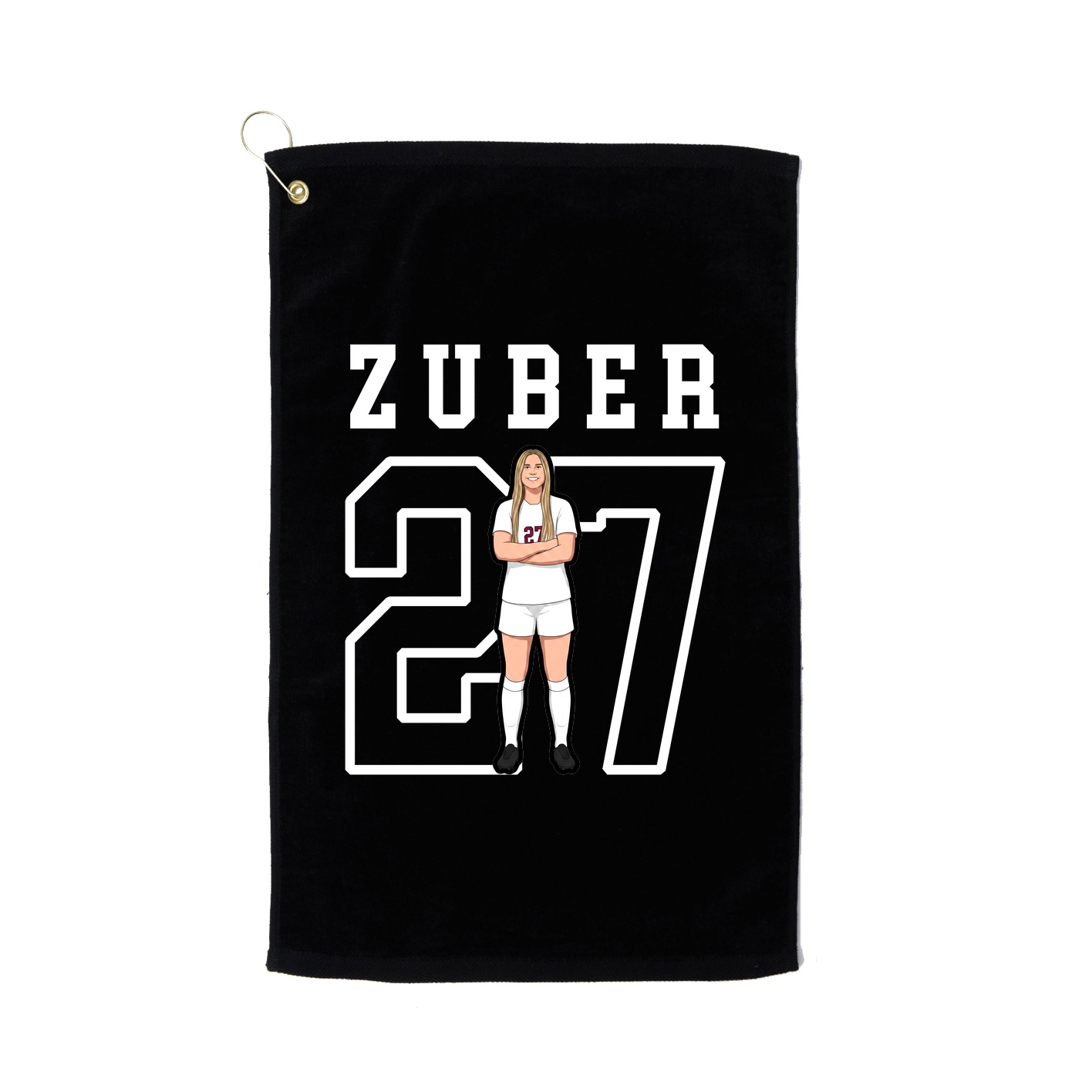Golf Towel — Shirsey in Black