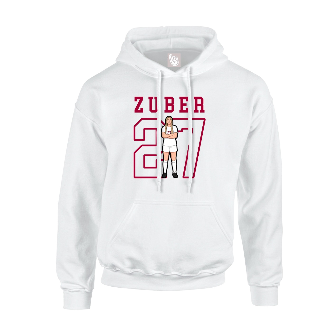 Youth Hoodie — Shirsey in White
