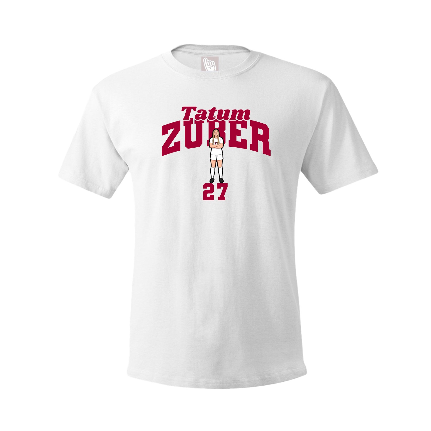 Tee — Signature Arch in White