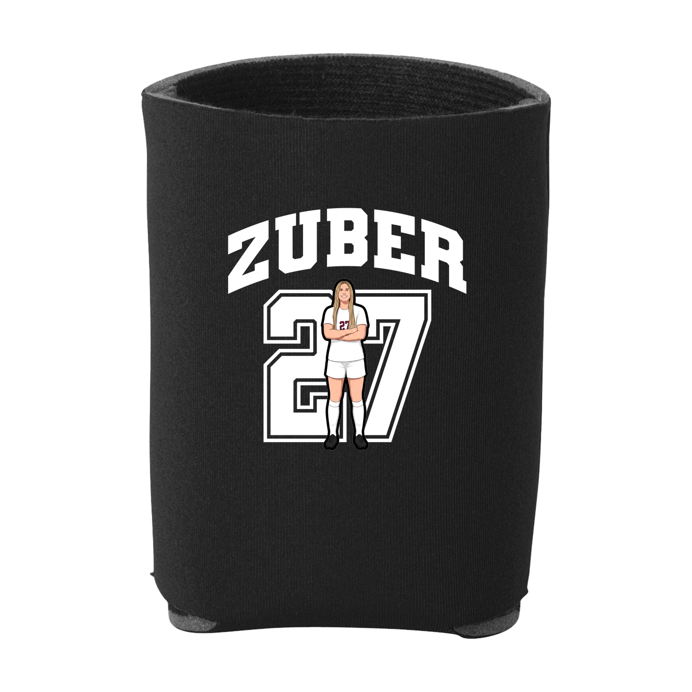 Can Holder — Number in Black
