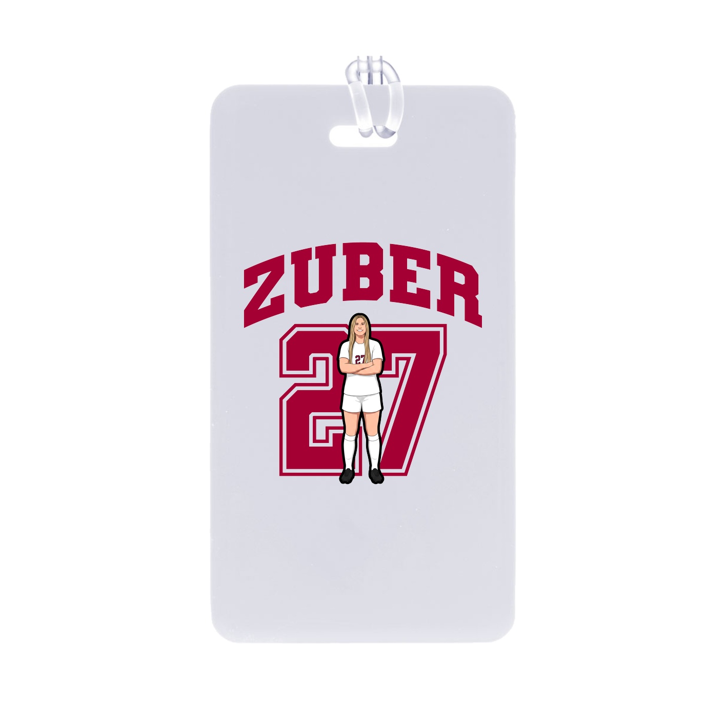 Bag Tag — Number in Classic