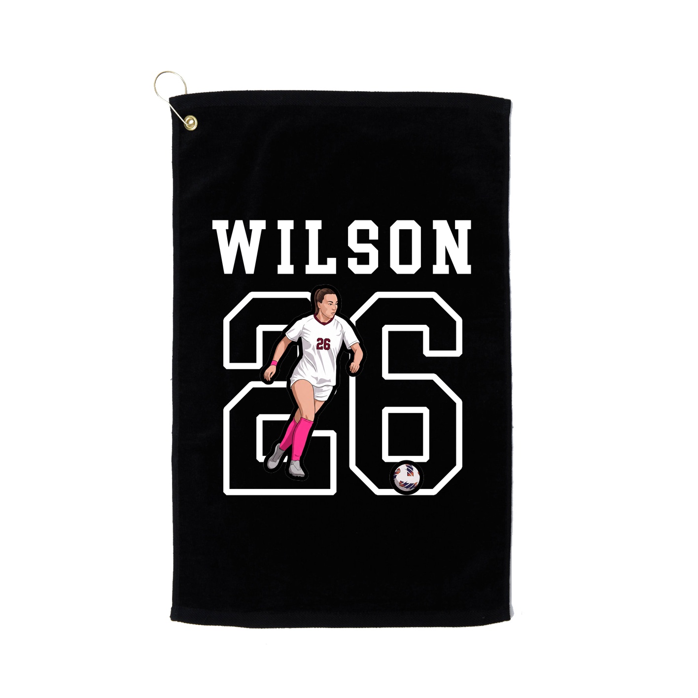 Golf Towel — Shirsey in Black