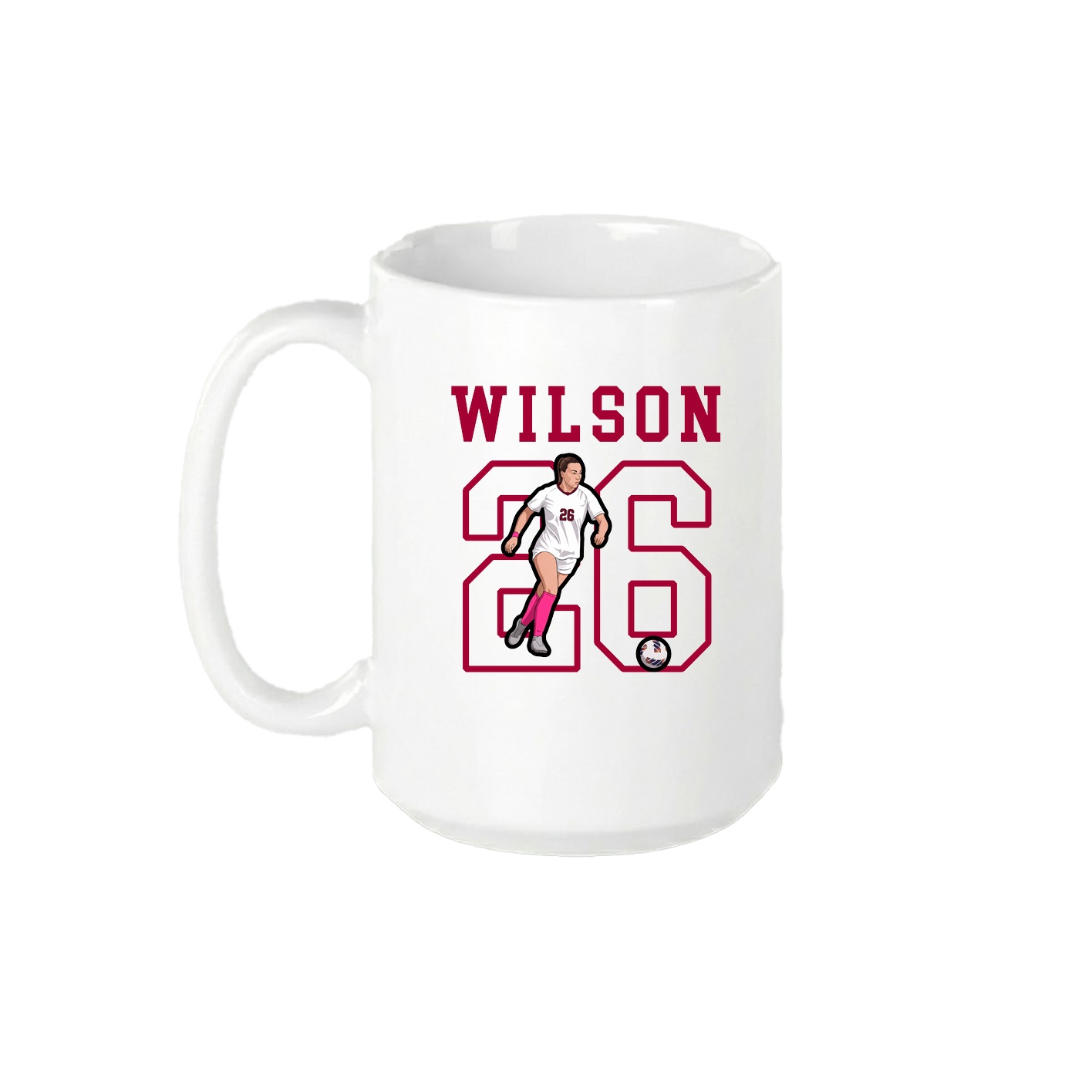 15oz Coffee Mug — Shirsey in White