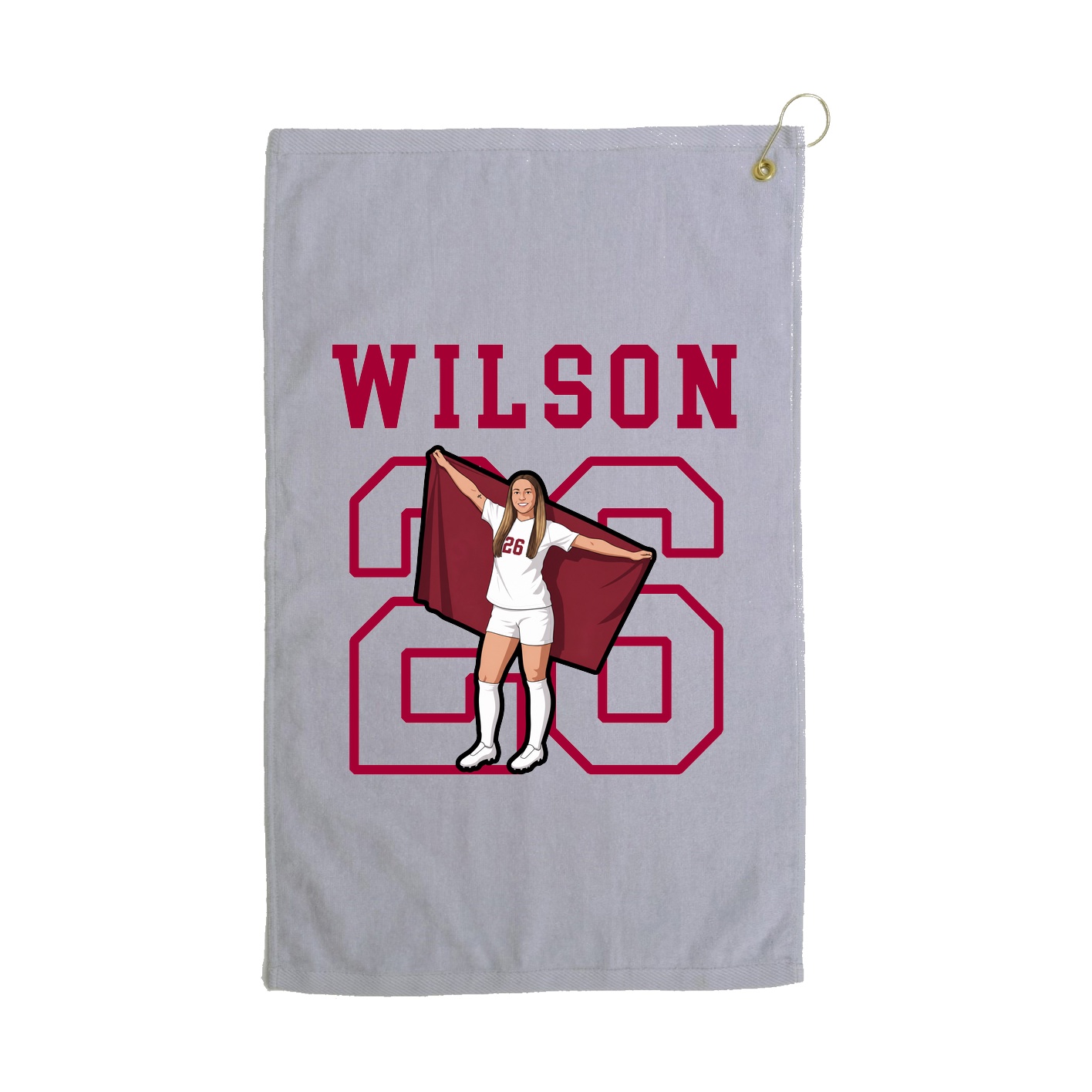Golf Towel — Shirsey in Grey