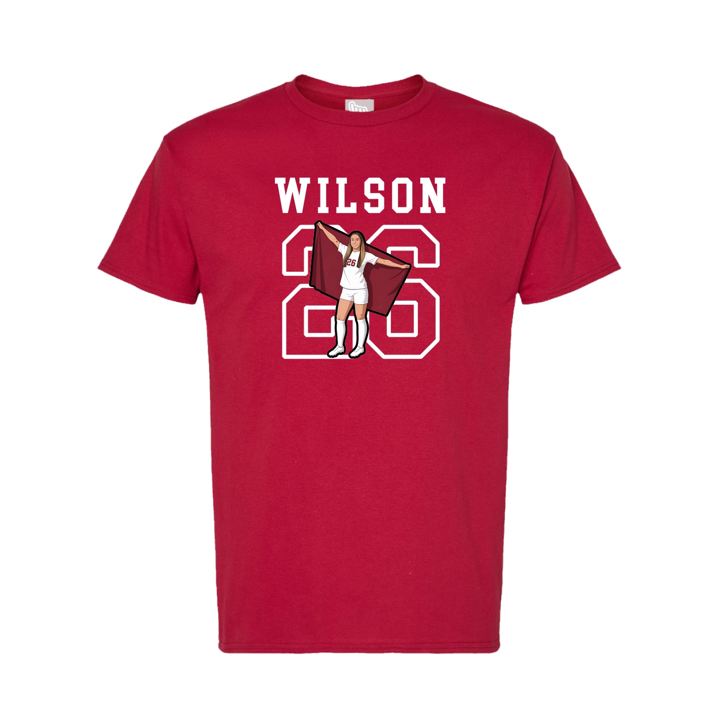 Tee — Shirsey in Crimson