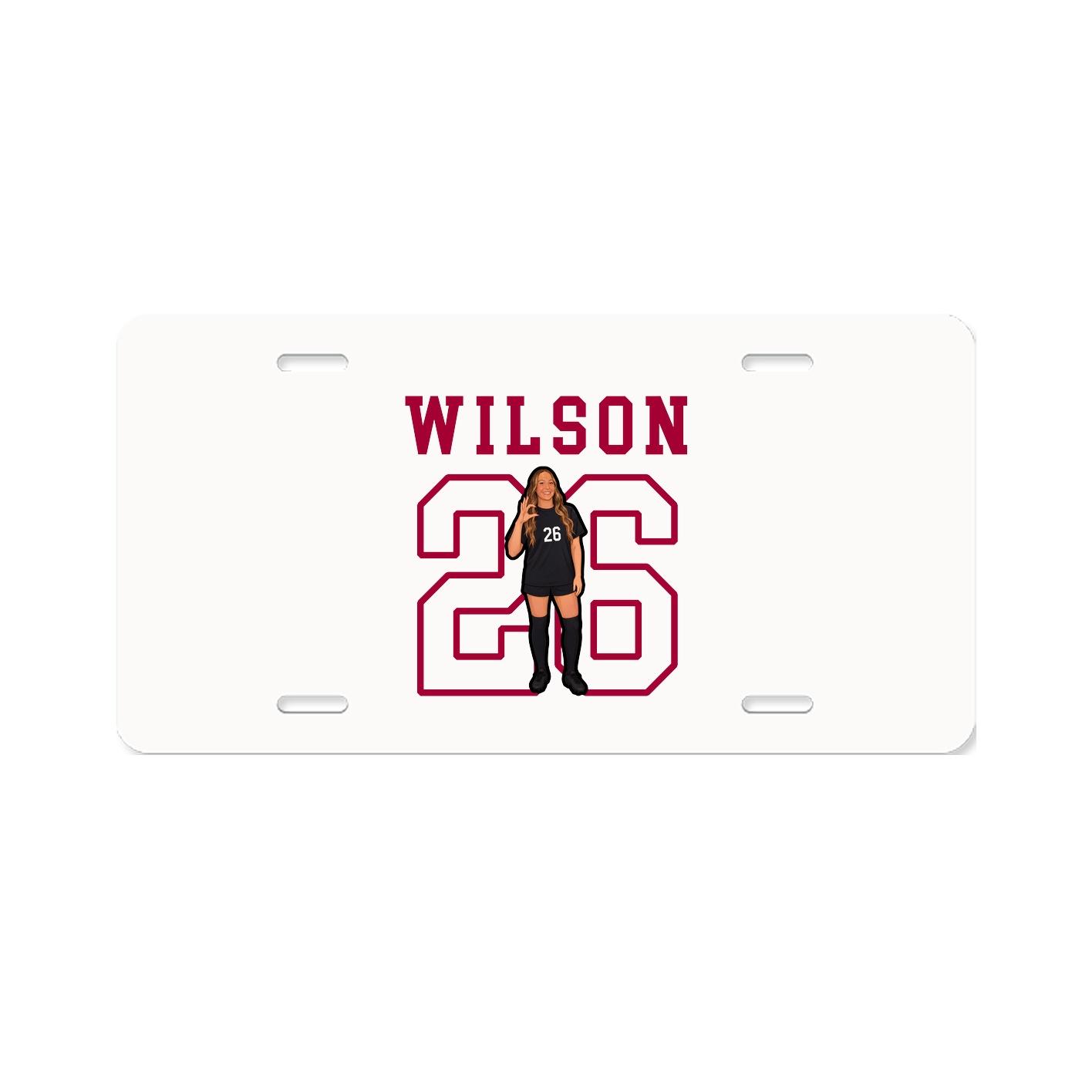 License Plate — Shirsey in Classic