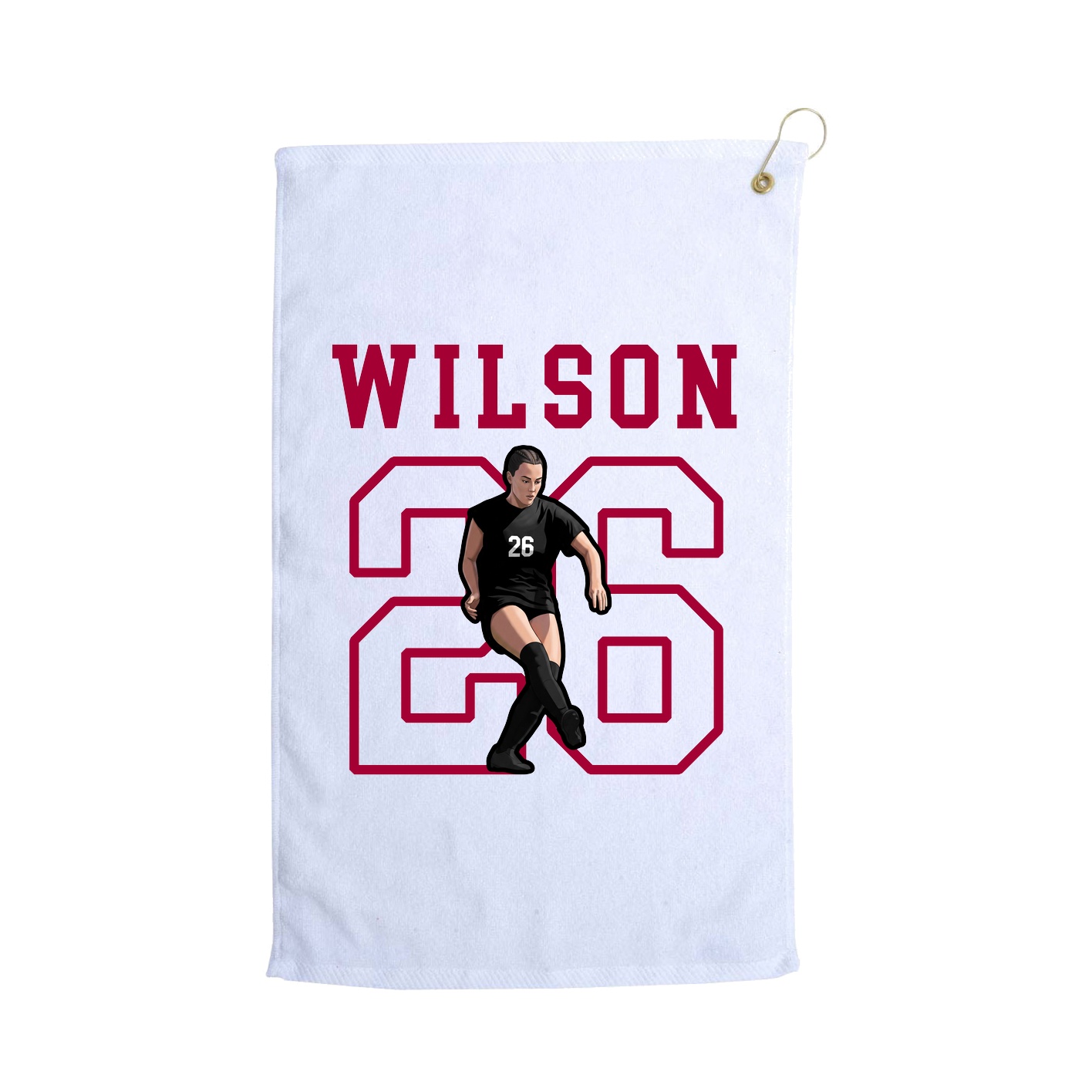 Golf Towel — Shirsey in White
