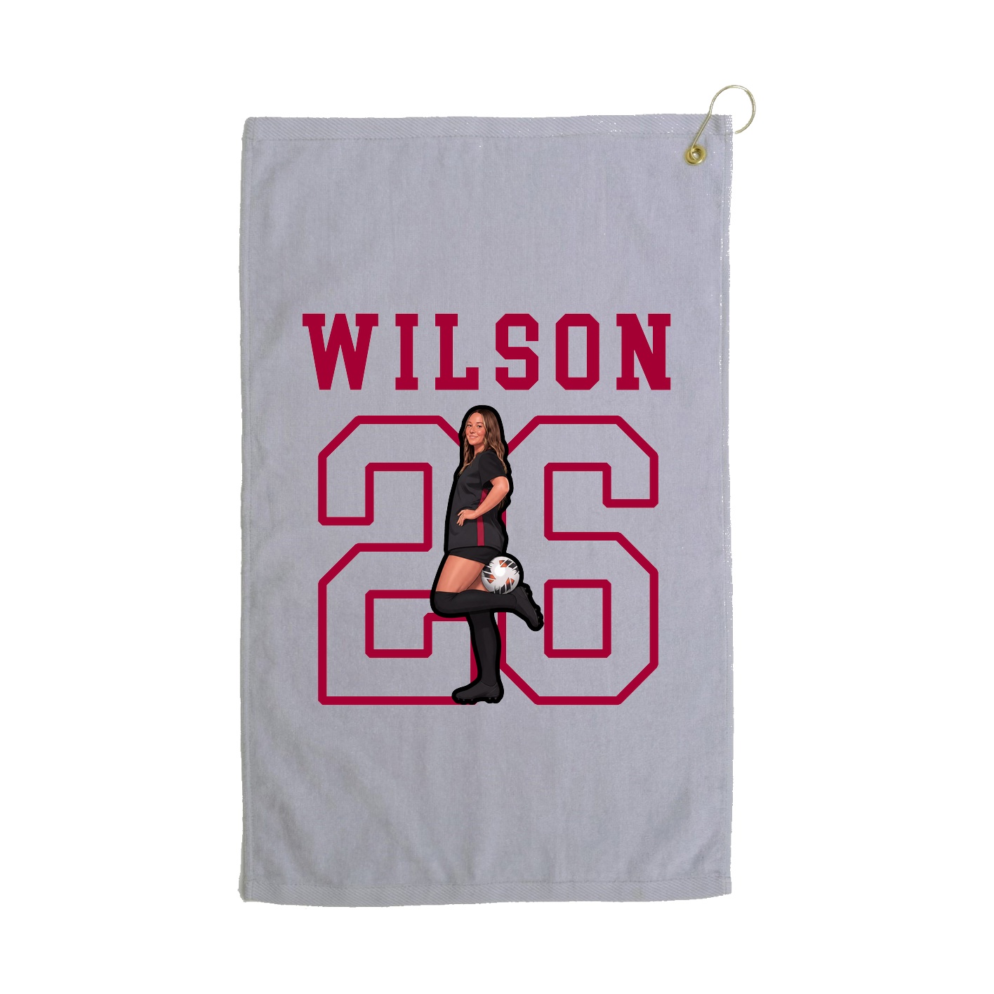 Golf Towel — Shirsey in Grey