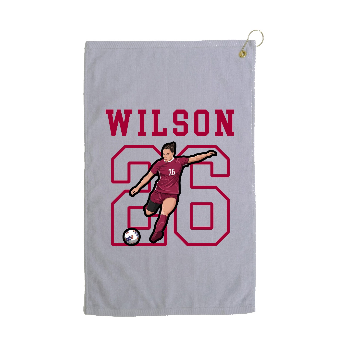 Golf Towel — Shirsey in Grey