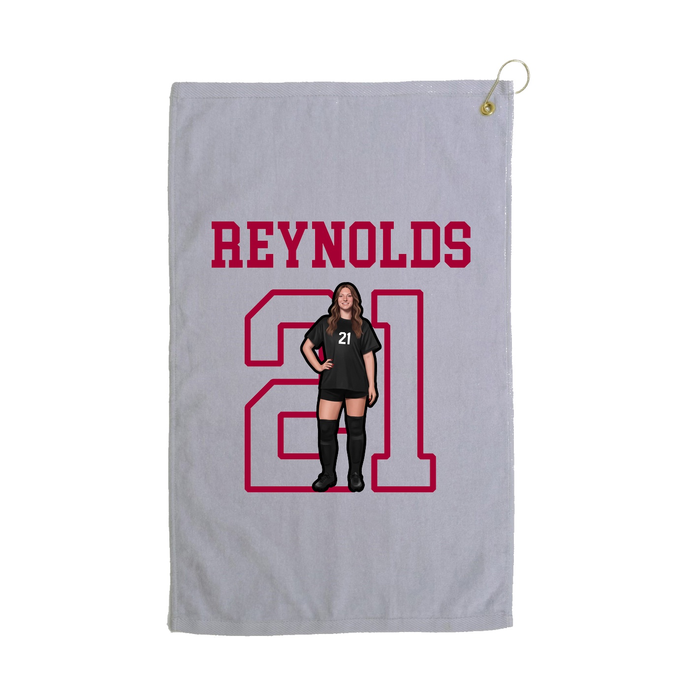 Golf Towel — Shirsey in Grey