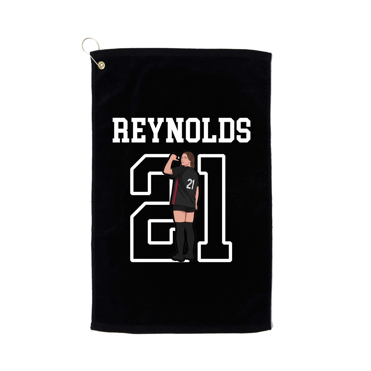 Golf Towel — Shirsey in Black