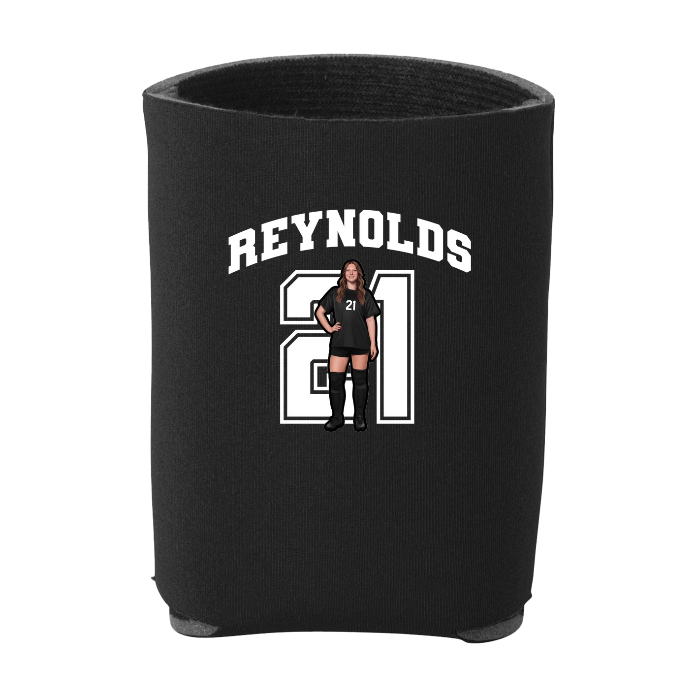 Can Holder — Number in Black