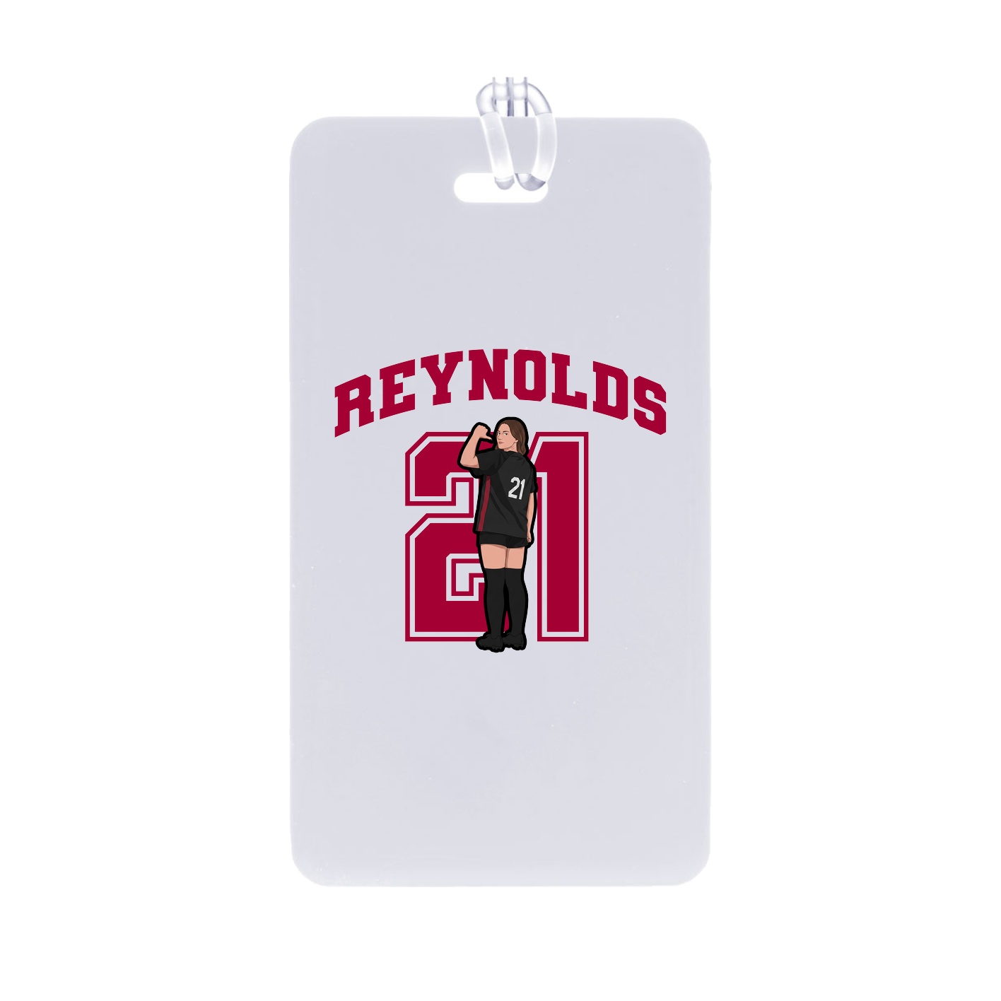 Bag Tag — Number in Classic
