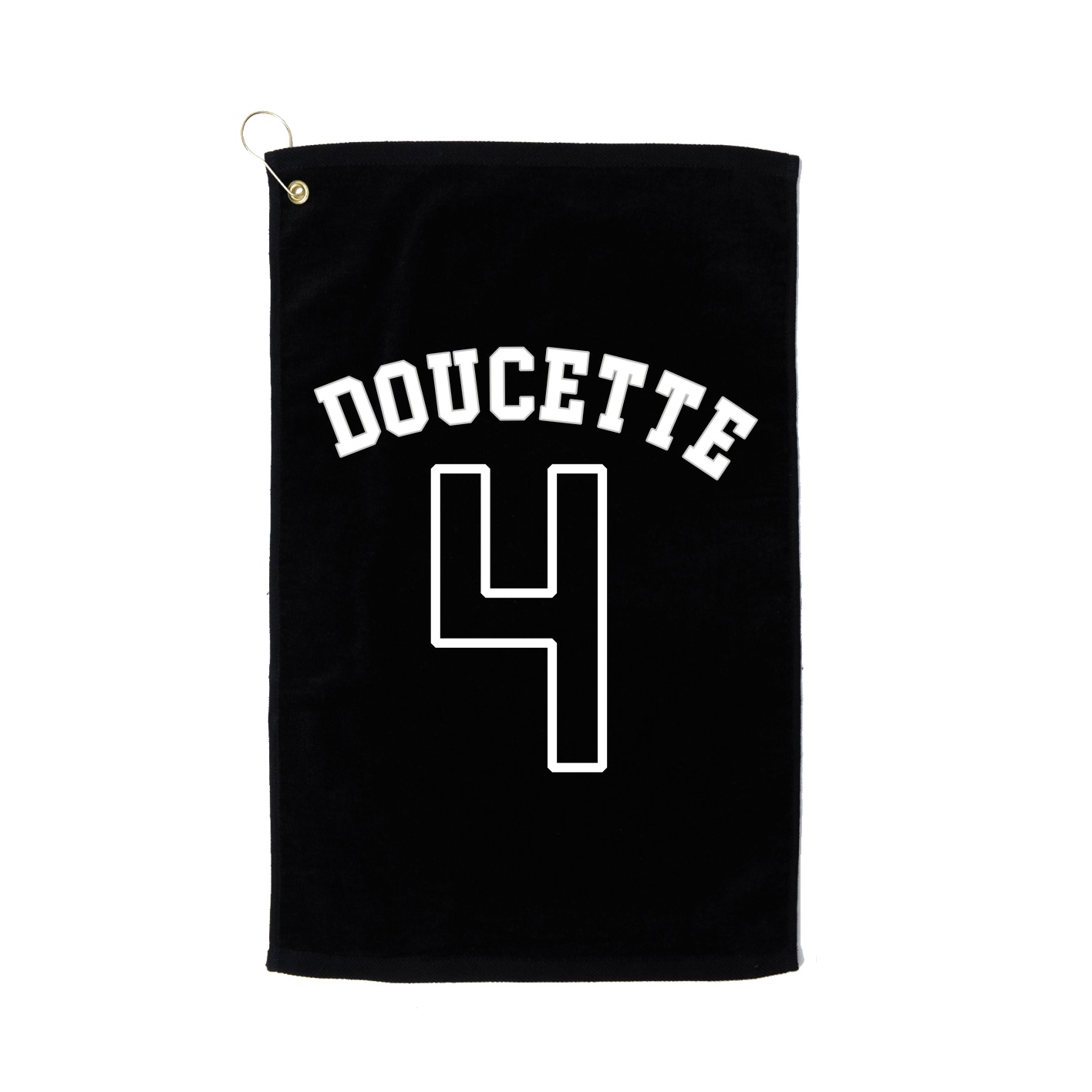 Golf Towel — Shirsey Arch in Black