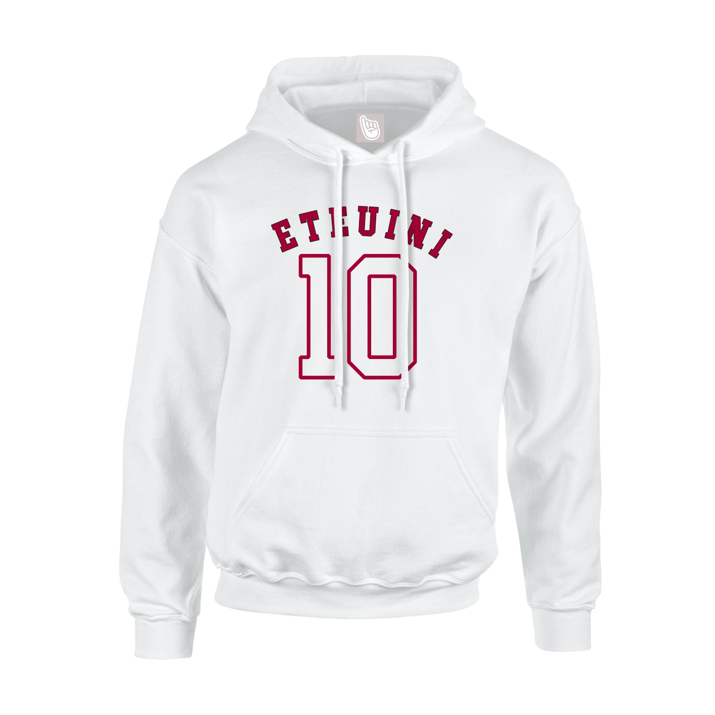 Youth Hoodie — Shirsey Arch in White