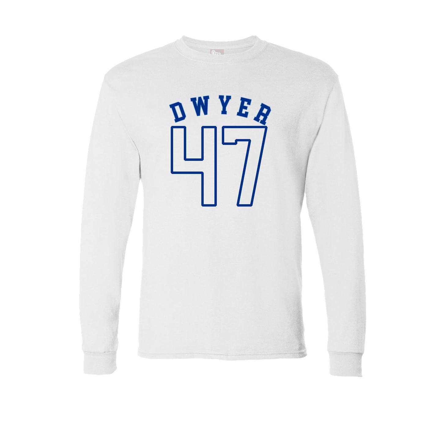 Long Sleeve Tee — Shirsey Arch in White