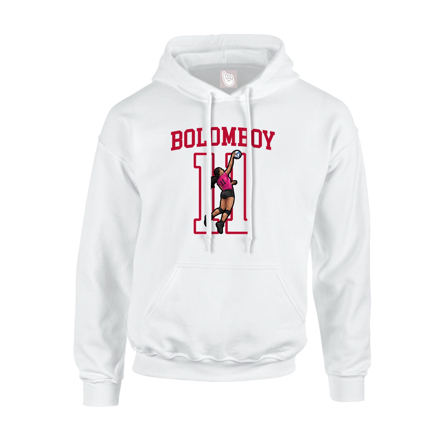 Youth Hoodie — Shirsey in White