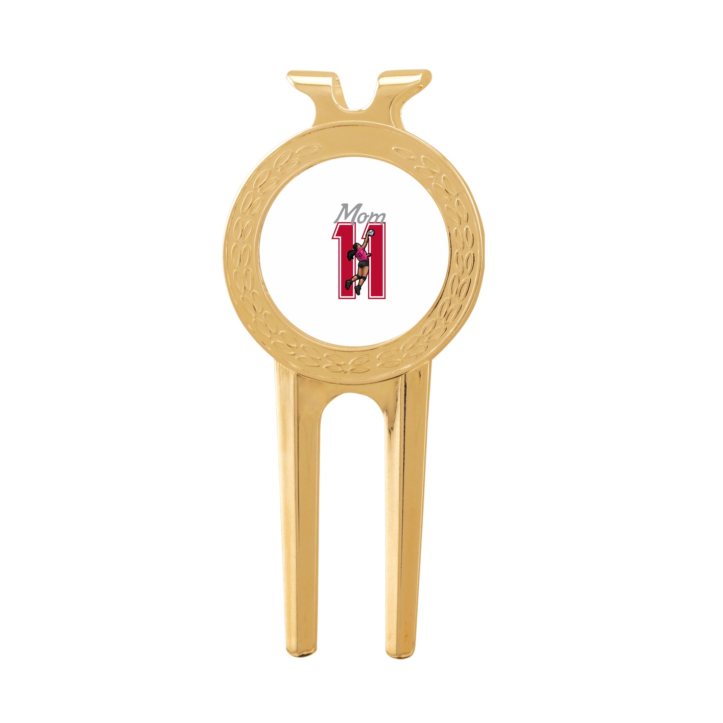 Divot Tool with Ball Marker — Mothers Day Shirsey in Classic