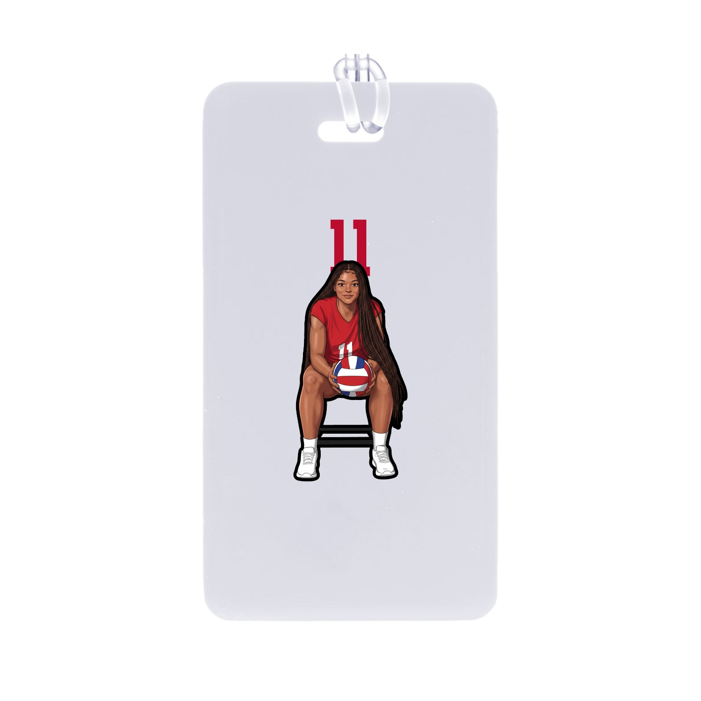 Bag Tag — Number Top in Classic