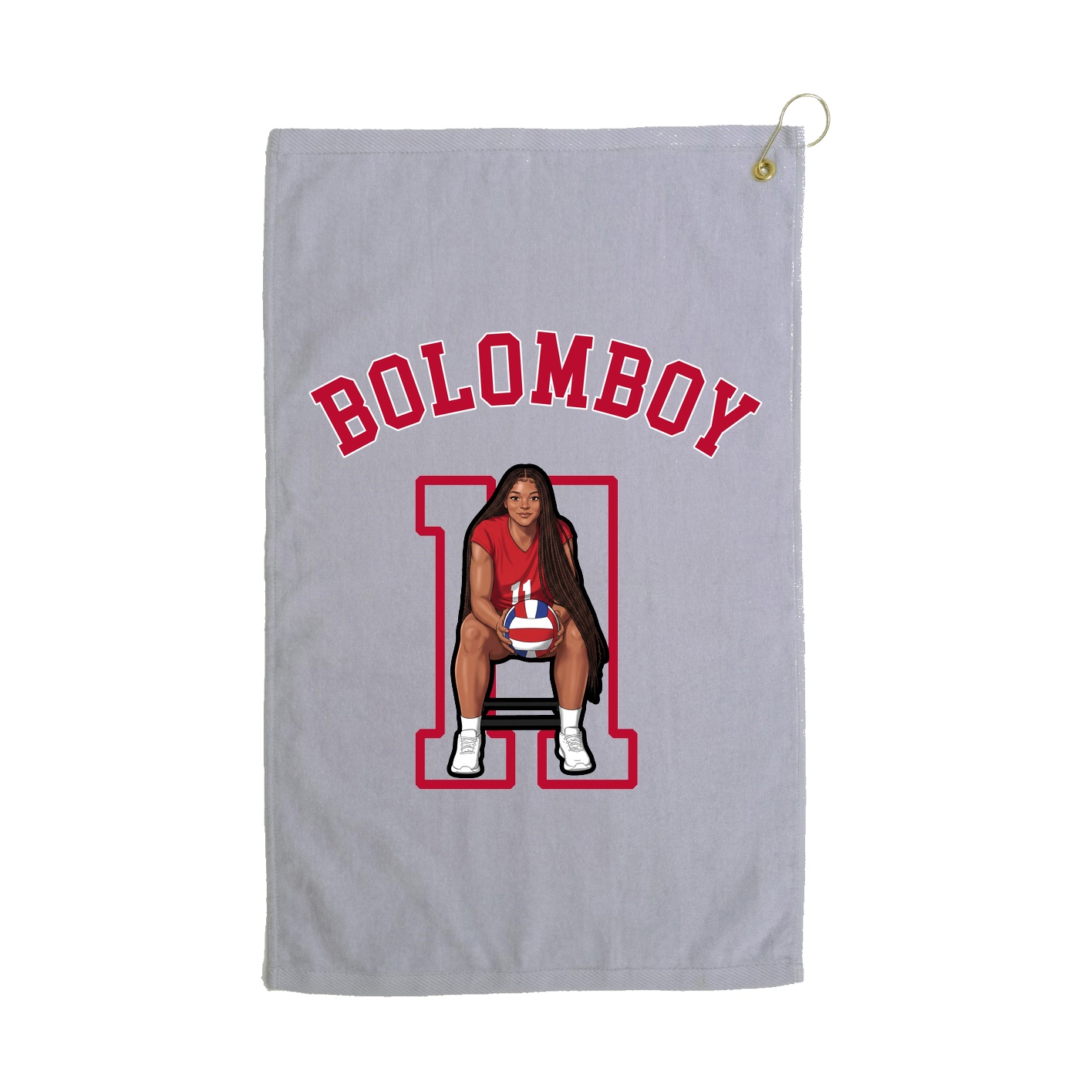Golf Towel — Shirsey Arch in Grey