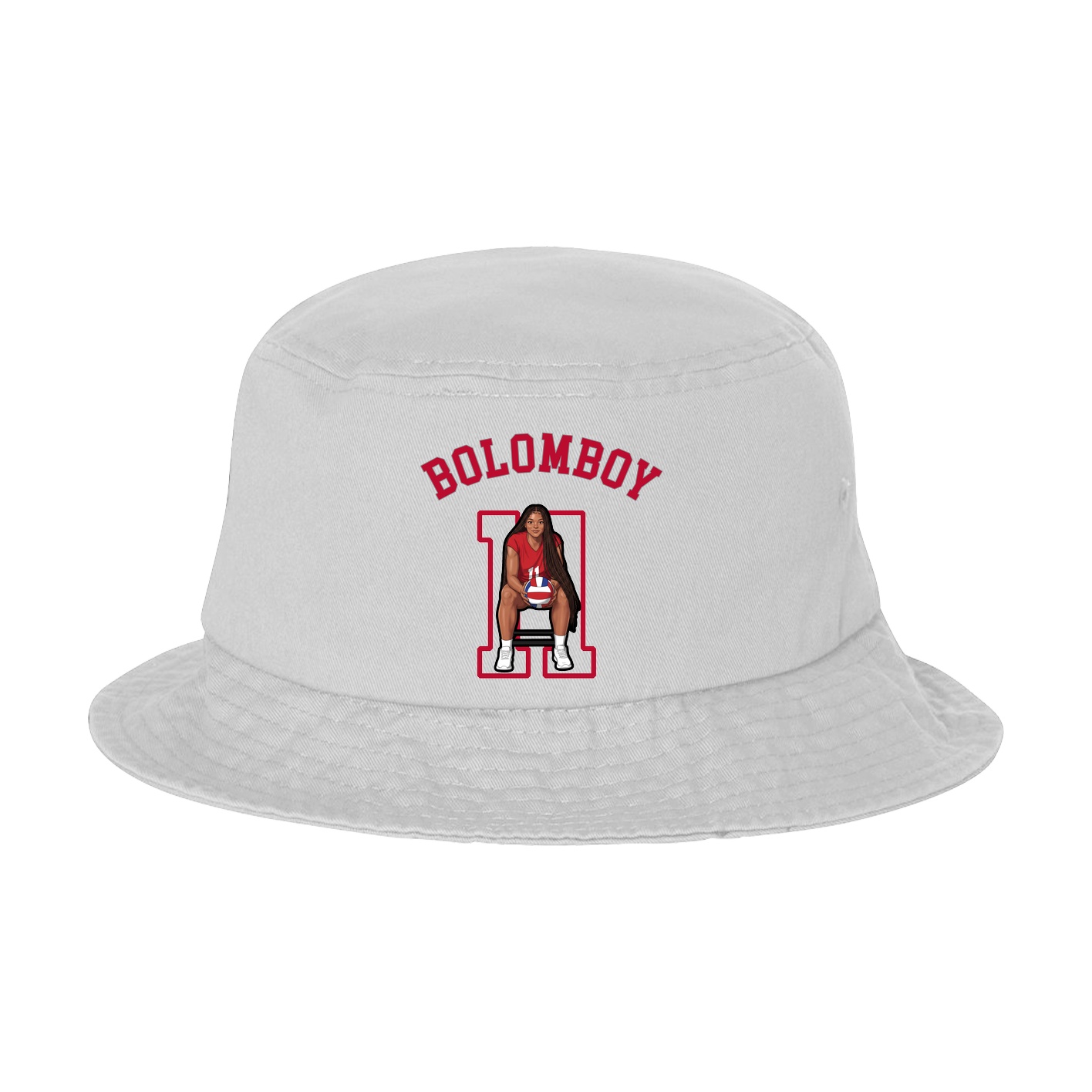 Bucket Cap — Shirsey Arch in White
