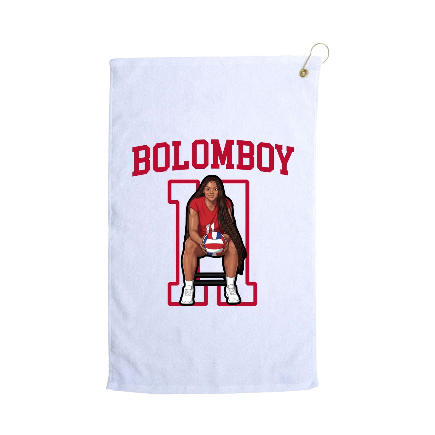 Golf Towel — Shirsey in White