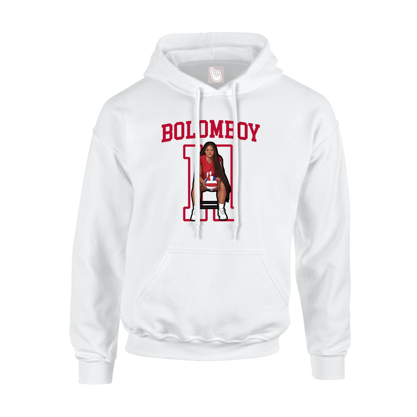 Youth Hoodie — Shirsey in White