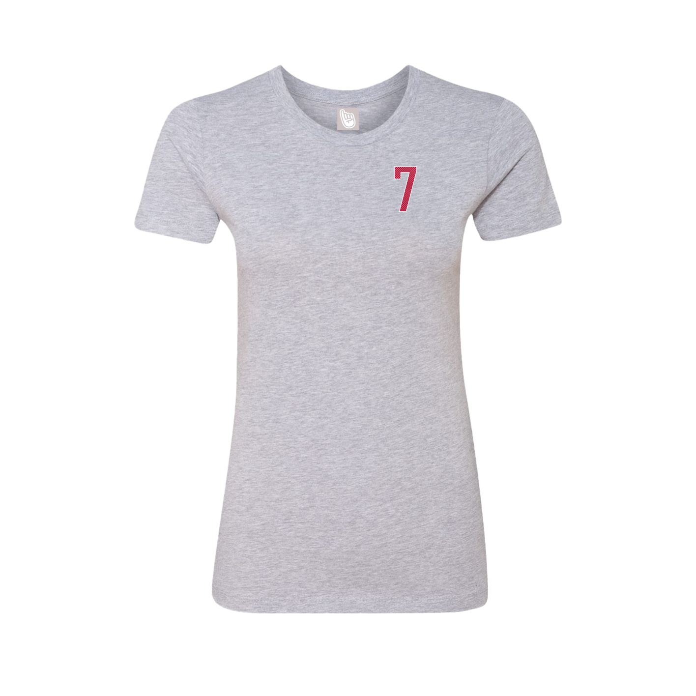 Womens Tee — Front Shirsy in Grey