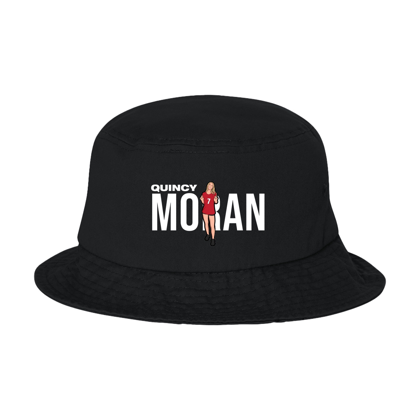 Bucket Cap — Player Name in Black