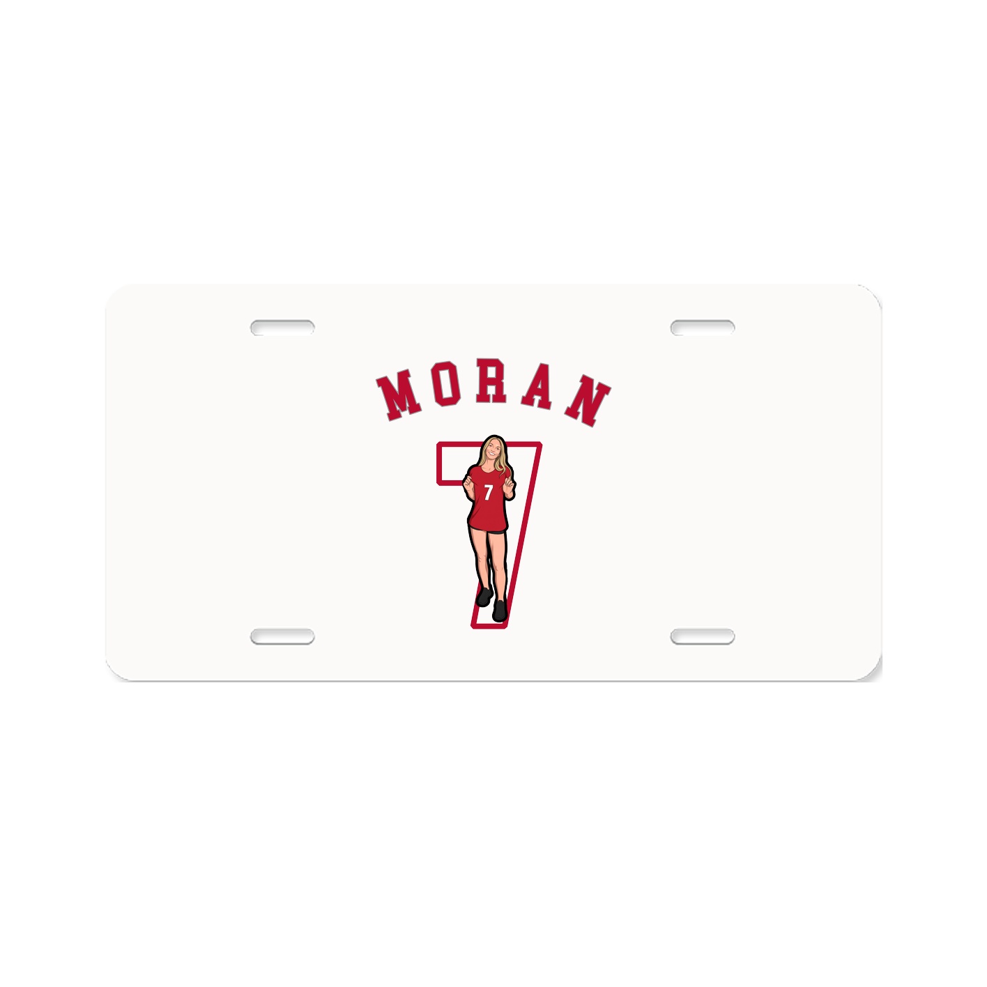 License Plate — Shirsey Arch in Classic