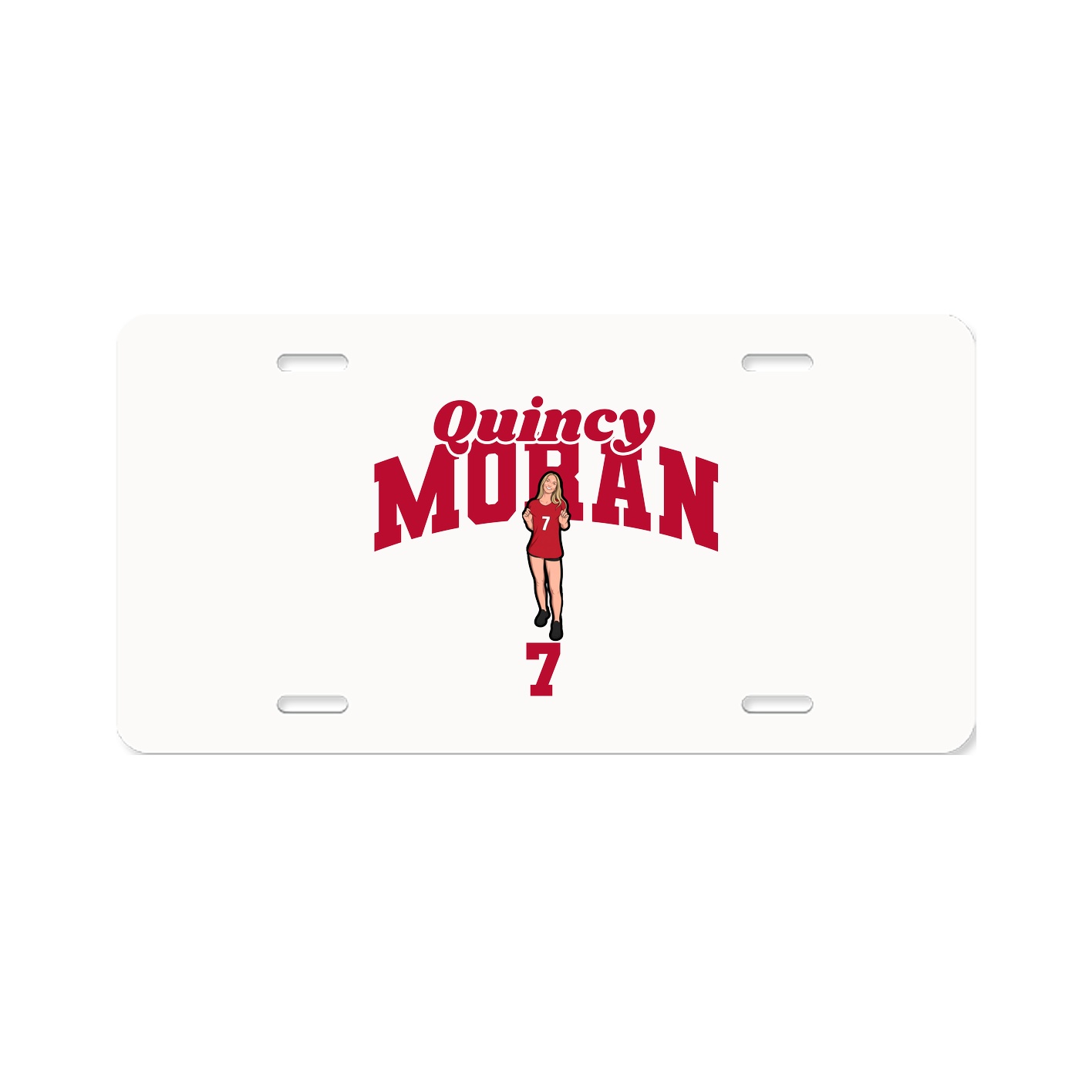 License Plate — Signature Arch in Classic