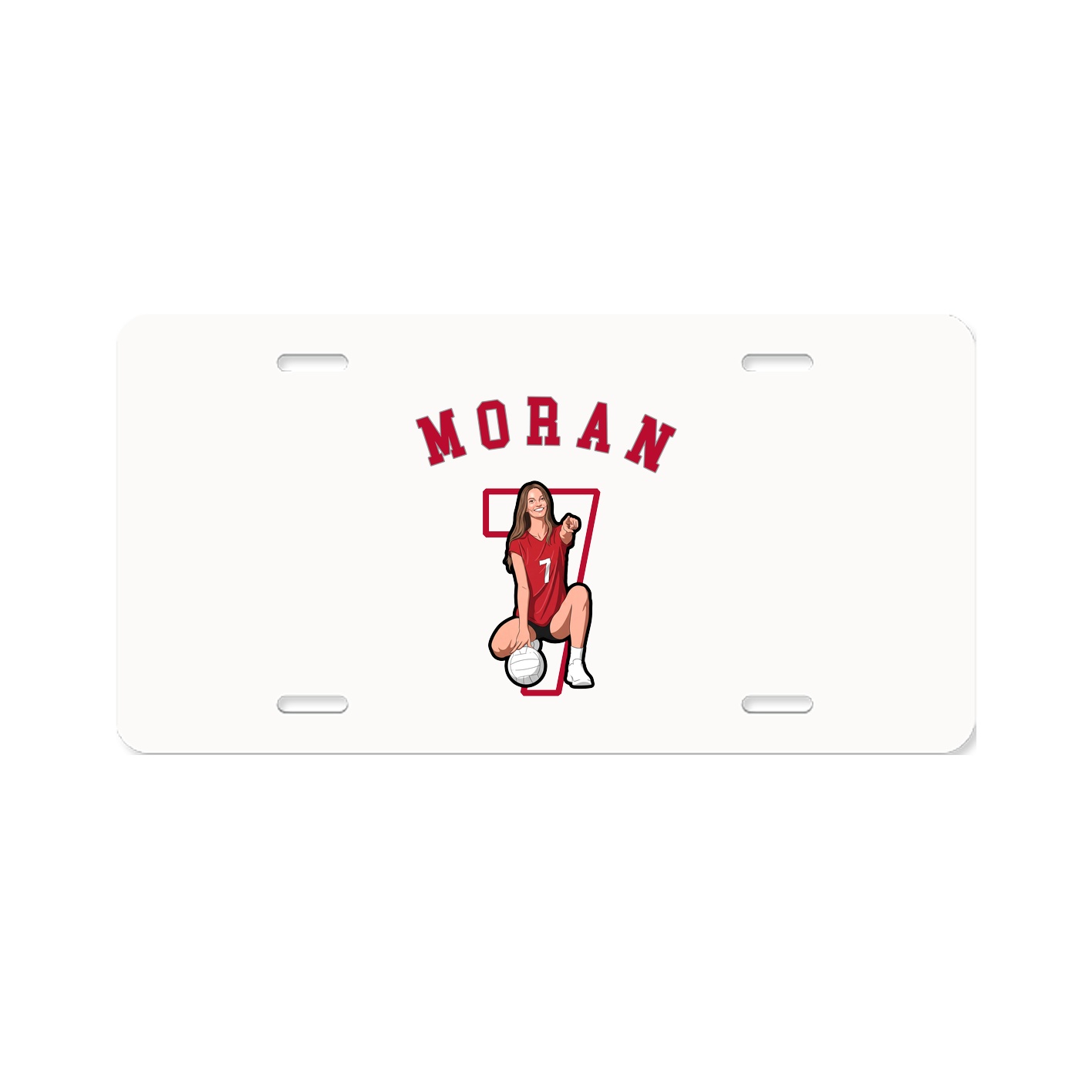 License Plate — Shirsey Arch in Classic