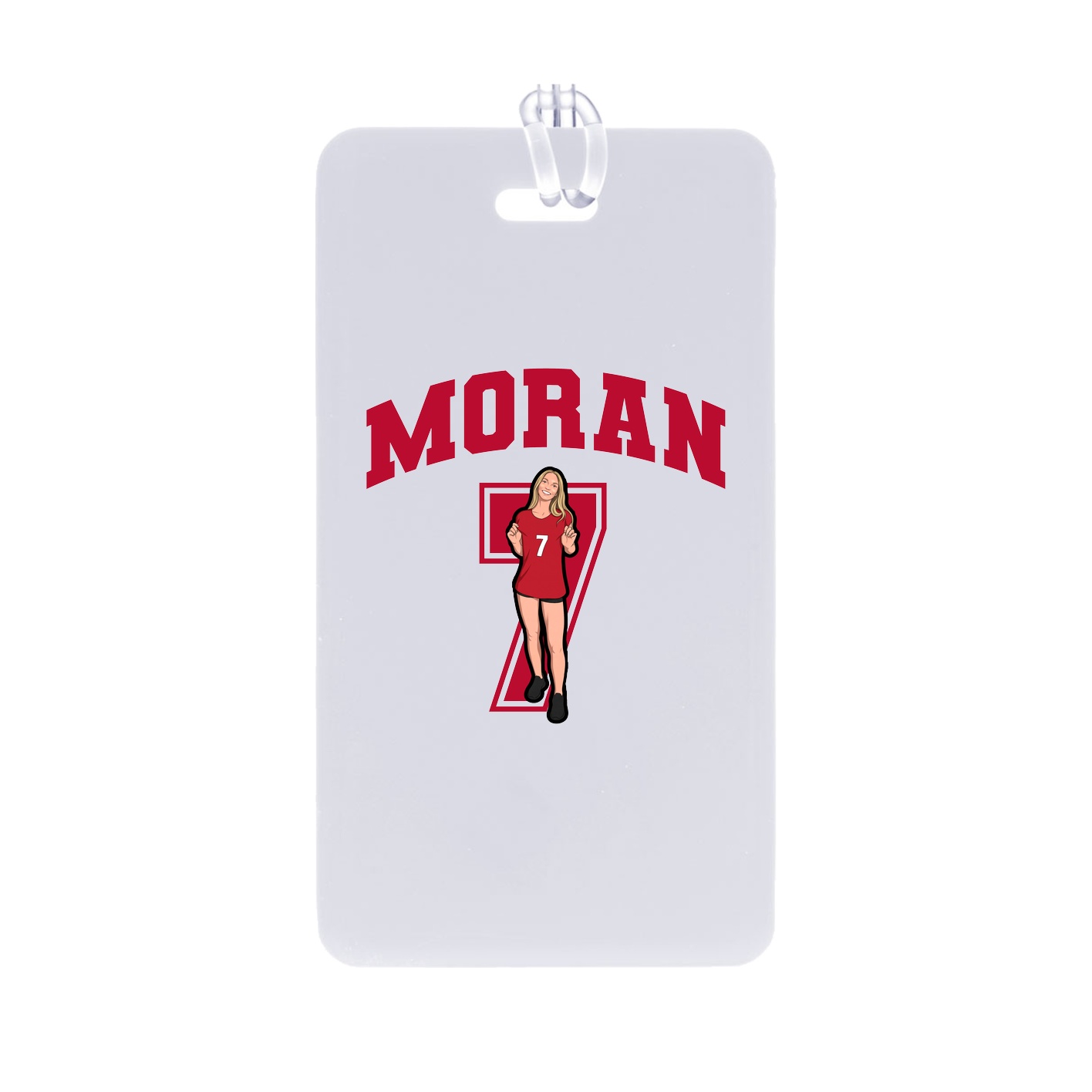 Bag Tag — Number in Classic